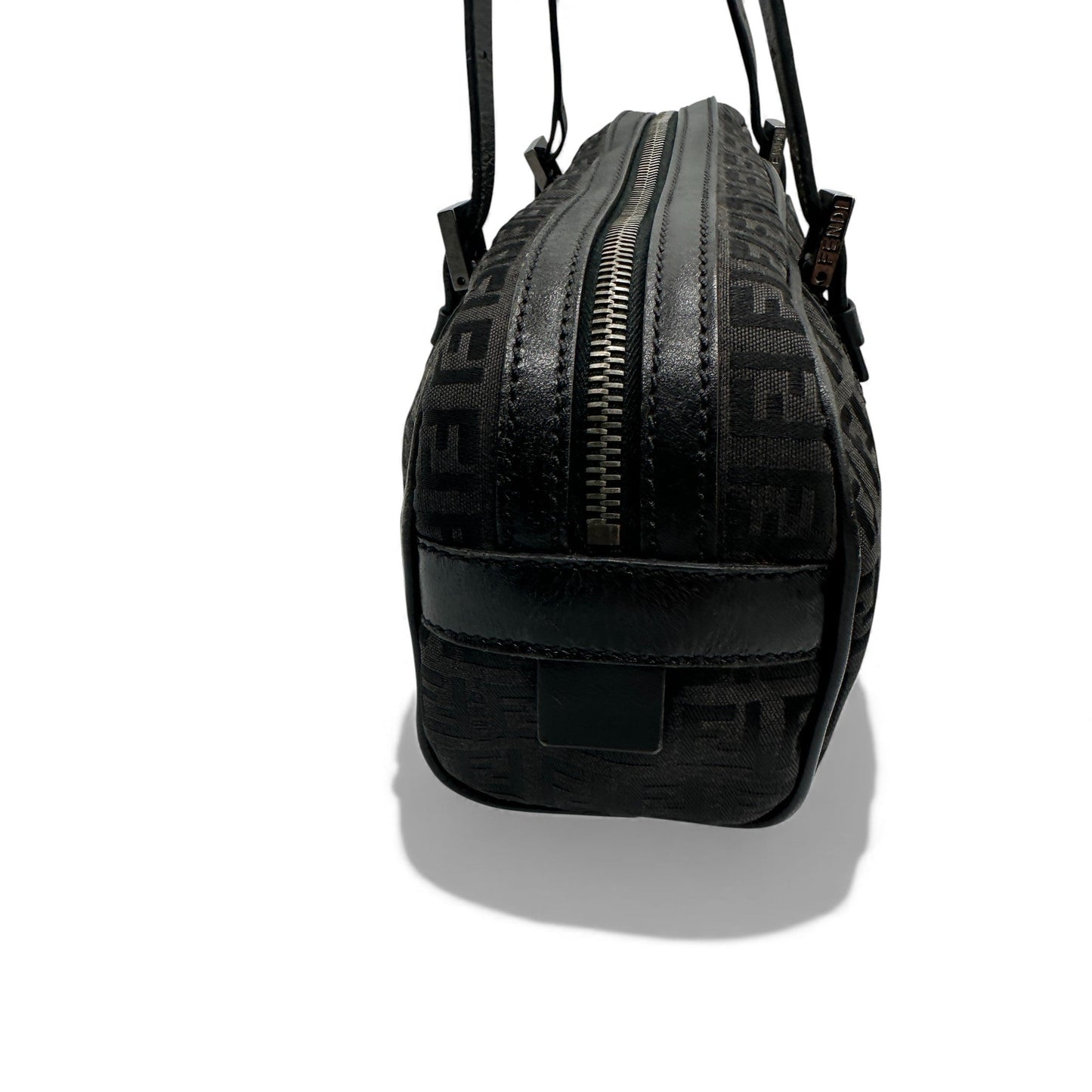 Vintage Fendi Zucchino East West Boston Bag - Thanks it's Vintage