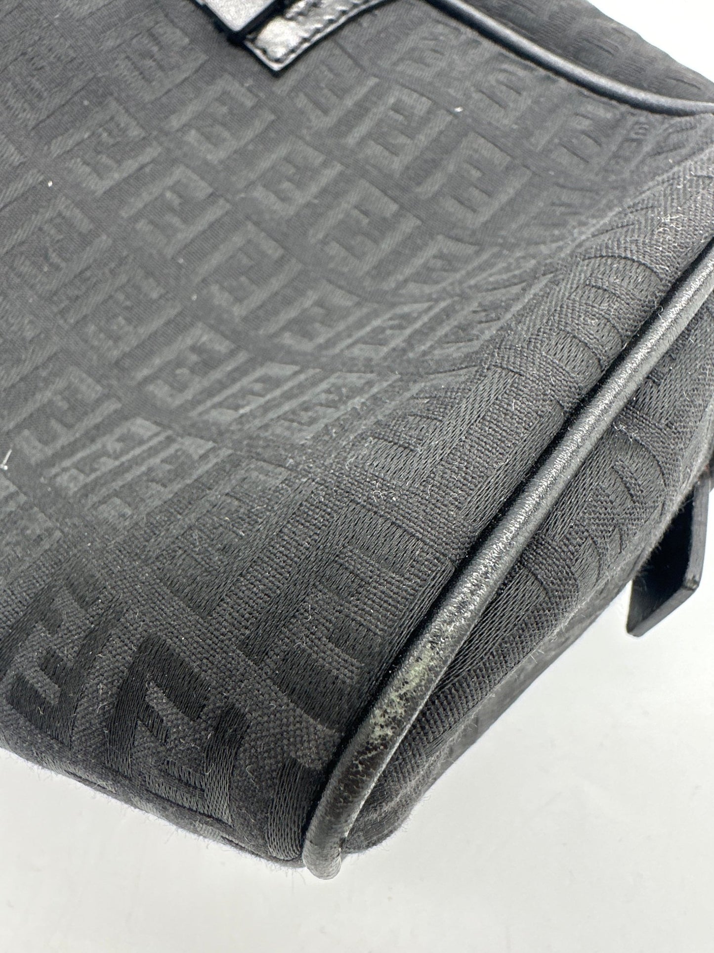 Vintage Fendi Zucchino East West Boston Bag - Thanks it's Vintage