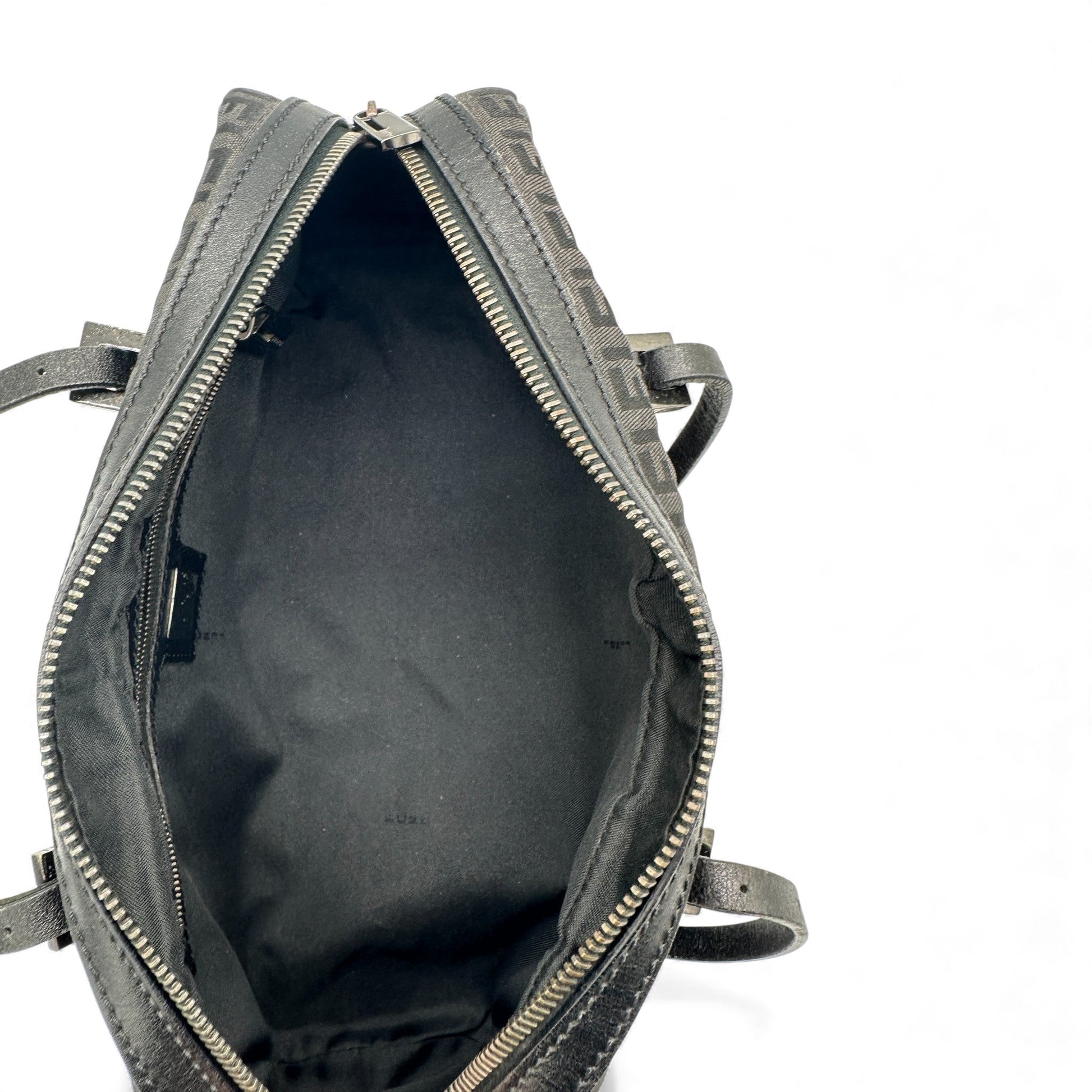 Vintage Fendi Zucchino East West Boston Bag - Thanks it's Vintage