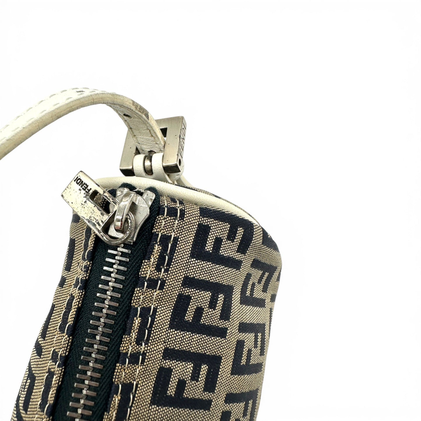 Vintage Fendi Zucchino Mini Barrel Handbag - Thanks it's Vintage