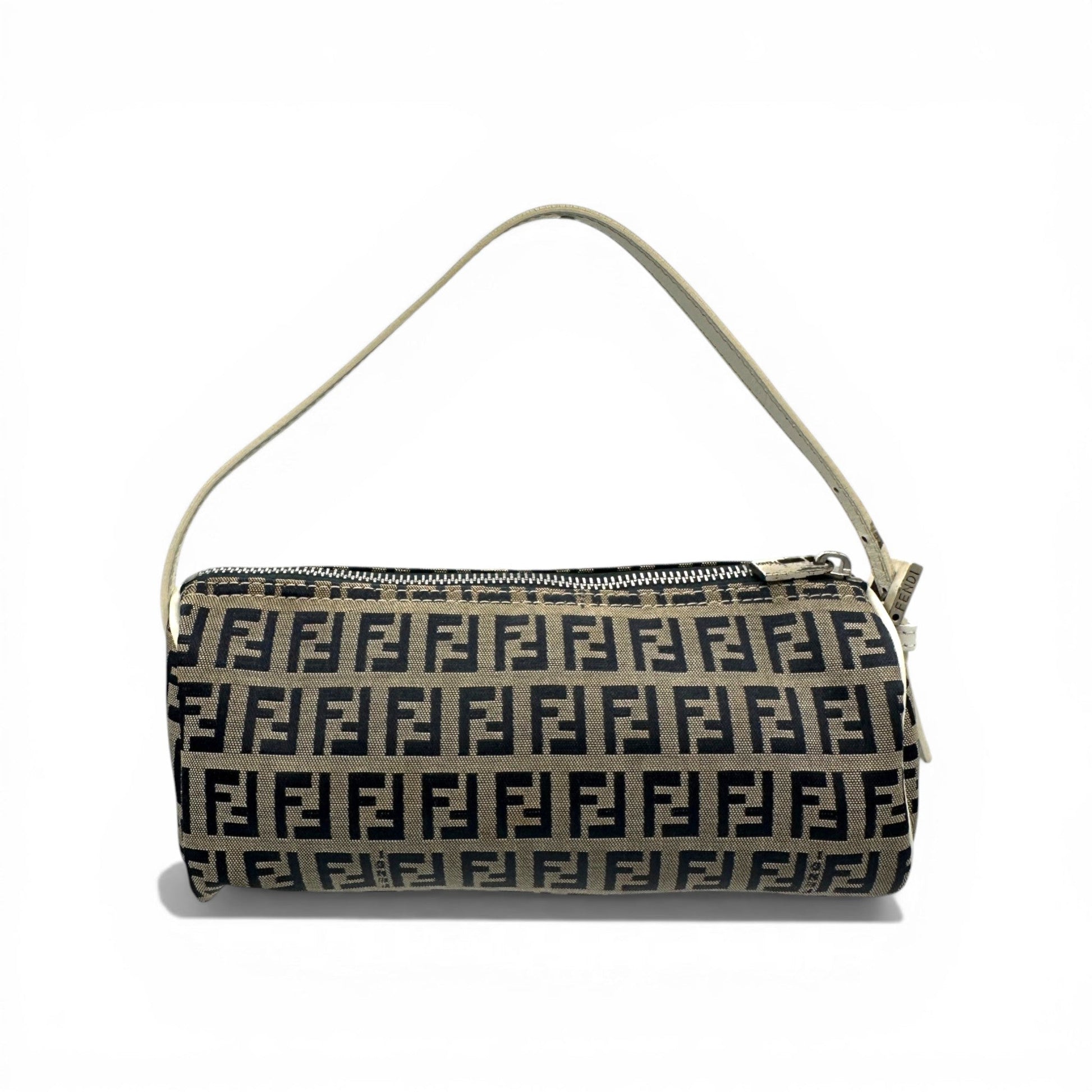 Vintage Fendi Zucchino Mini Barrel Handbag - Thanks it's Vintage