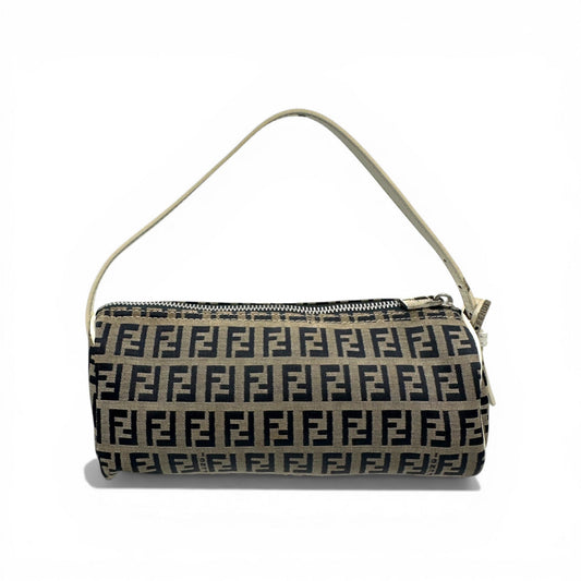 Vintage Fendi Zucchino Mini Barrel Handbag - Thanks it's Vintage