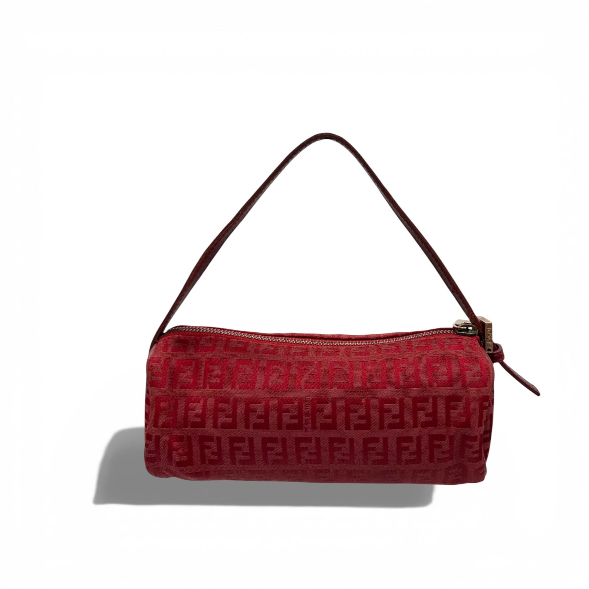 Vintage Fendi Zucchino Mini Barrel Handbag - Thanks it's Vintage