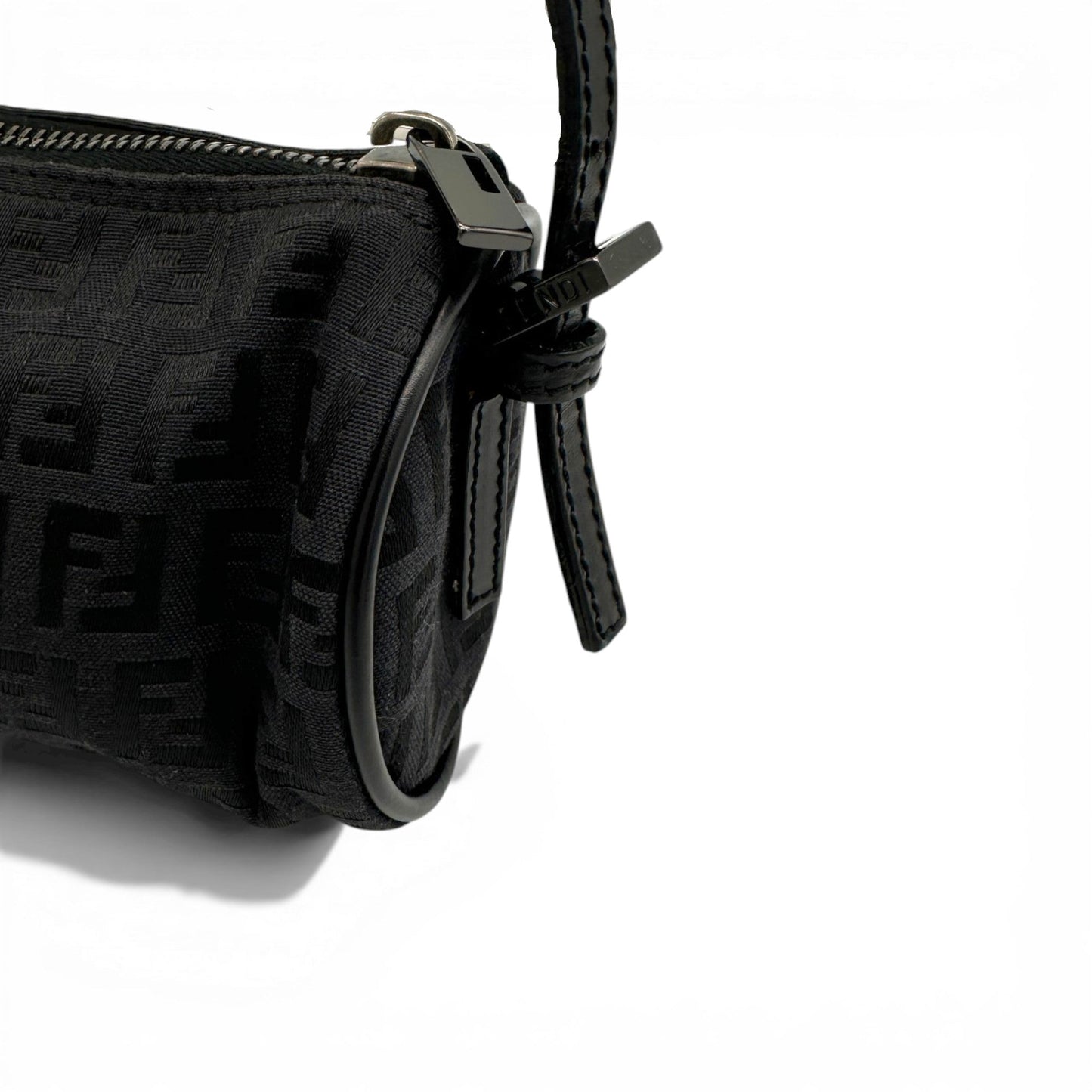 Vintage Fendi Zucchino Mini Barrel Handbag - Thanks it's Vintage