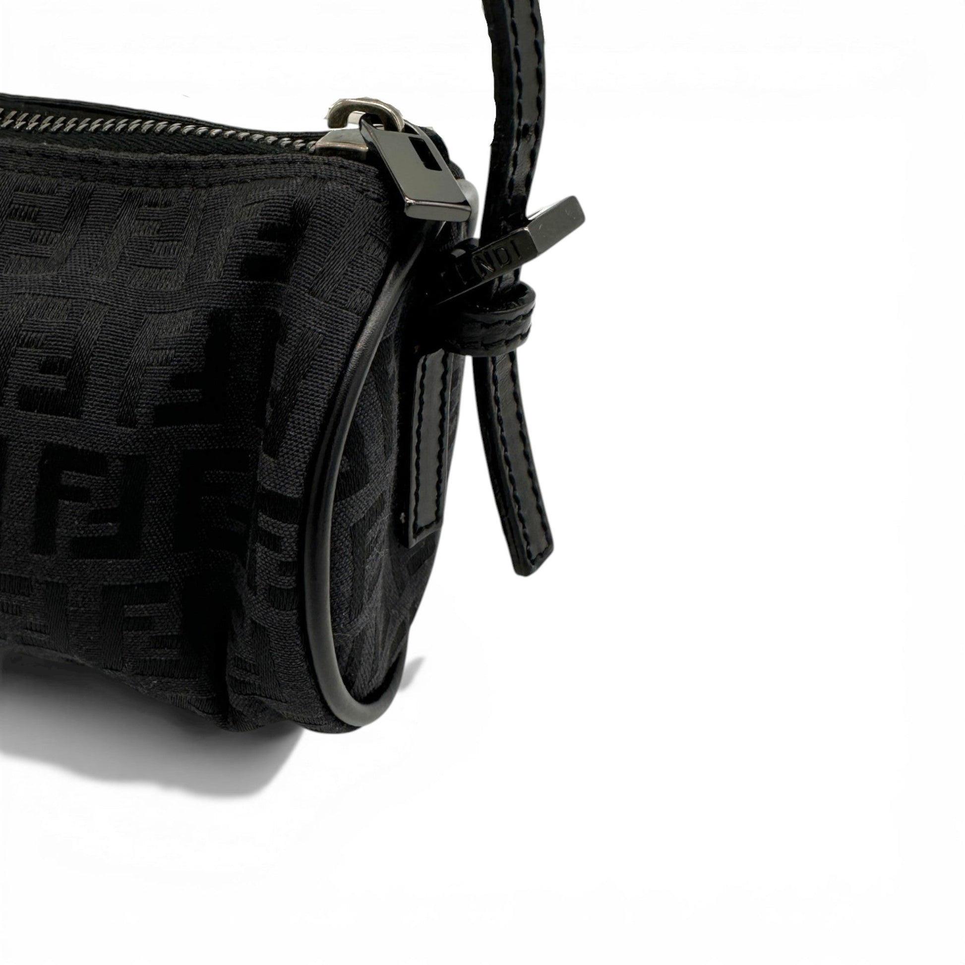 Vintage Fendi Zucchino Mini Barrel Handbag - Thanks it's Vintage