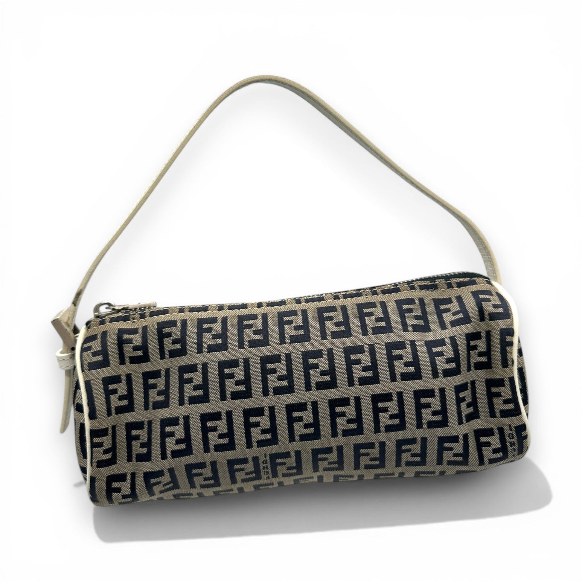 Vintage Fendi Zucchino Mini Barrel Handbag - Thanks it's Vintage