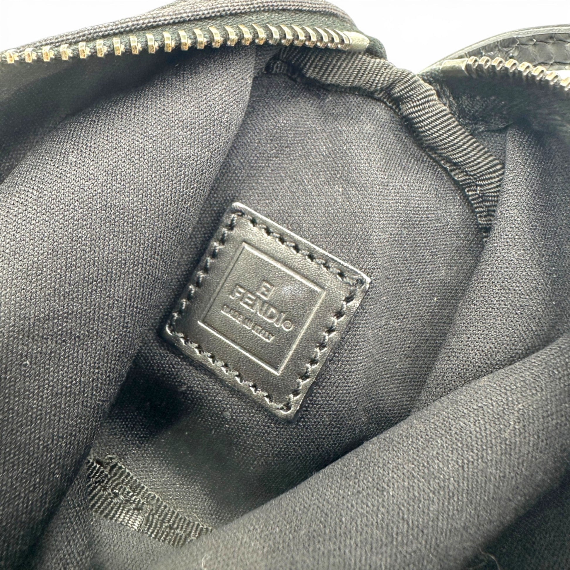 Vintage Fendi Zucchino Mini Barrel Handbag - Thanks it's Vintage