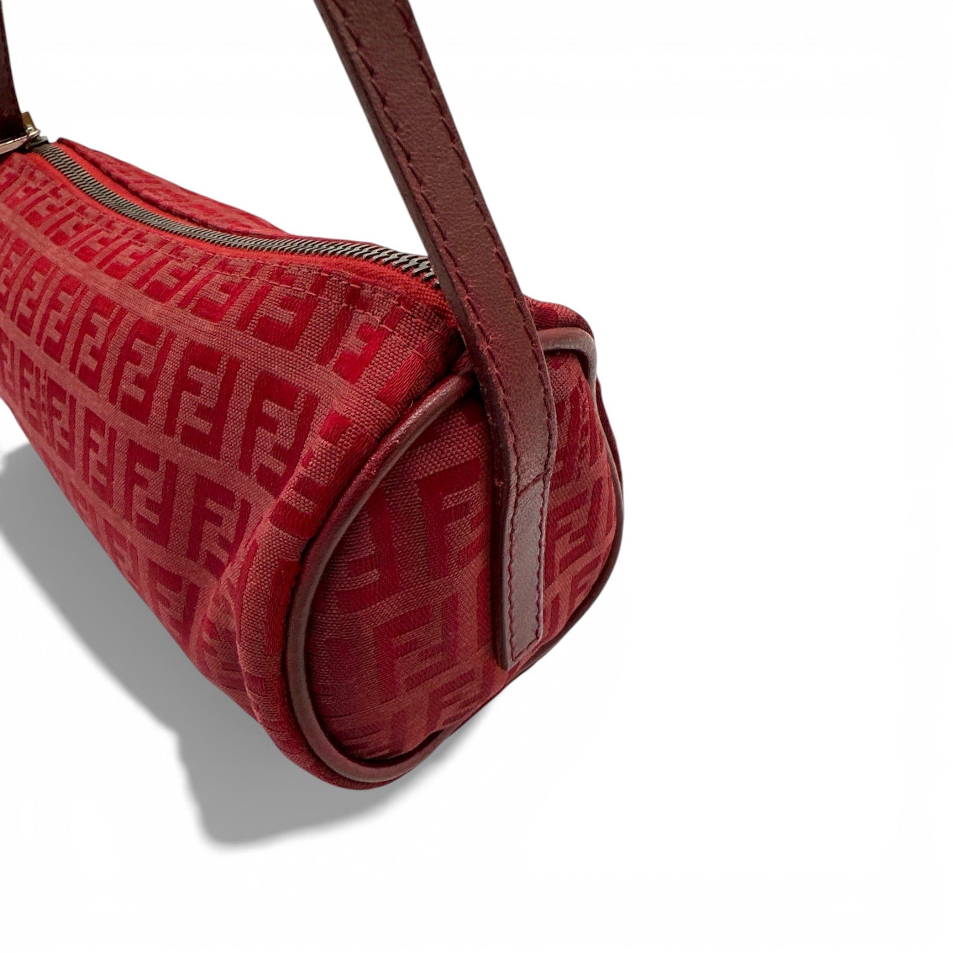 Vintage Fendi Zucchino Mini Barrel Handbag - Thanks it's Vintage