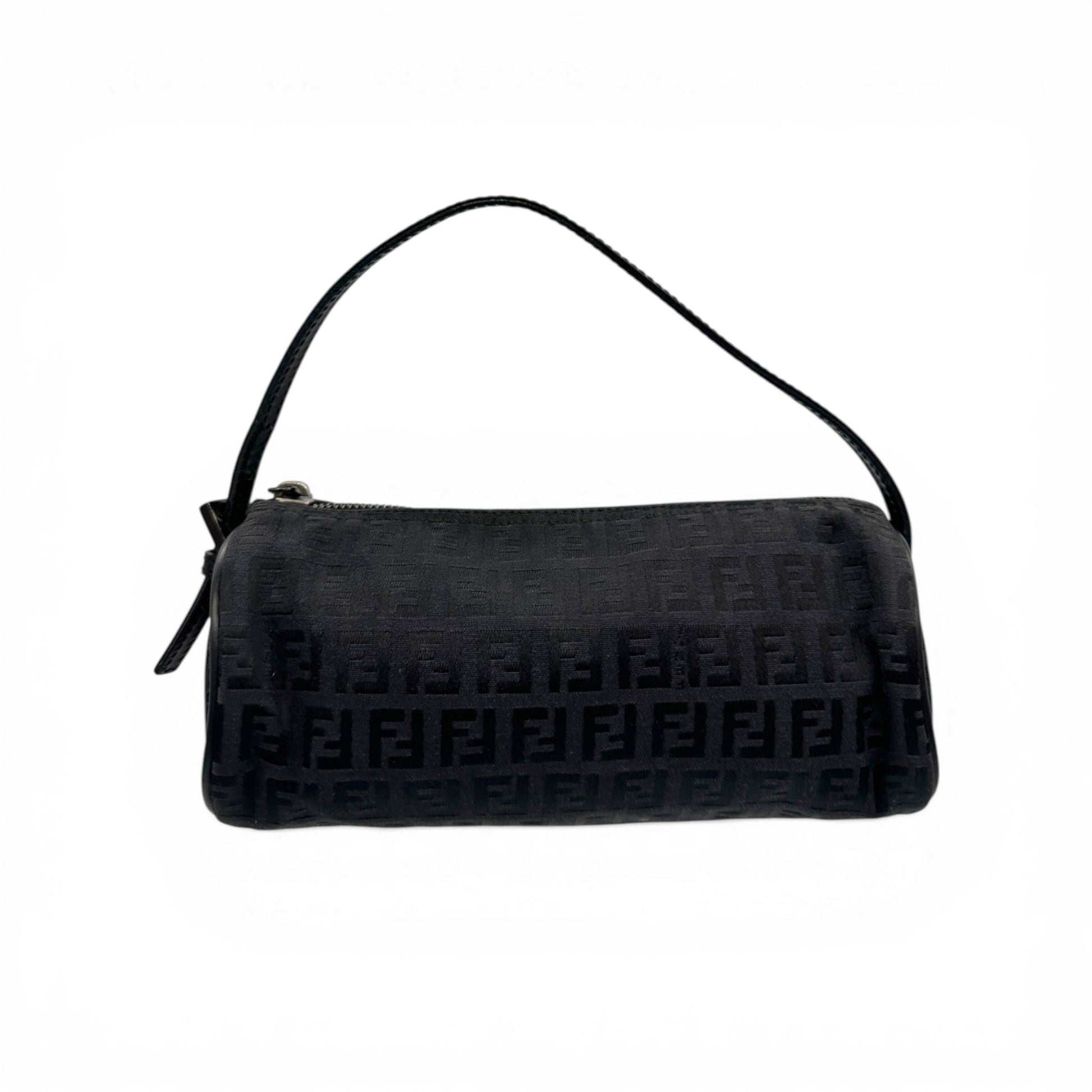 Vintage Fendi Zucchino Mini Barrel Handbag - Thanks it's Vintage