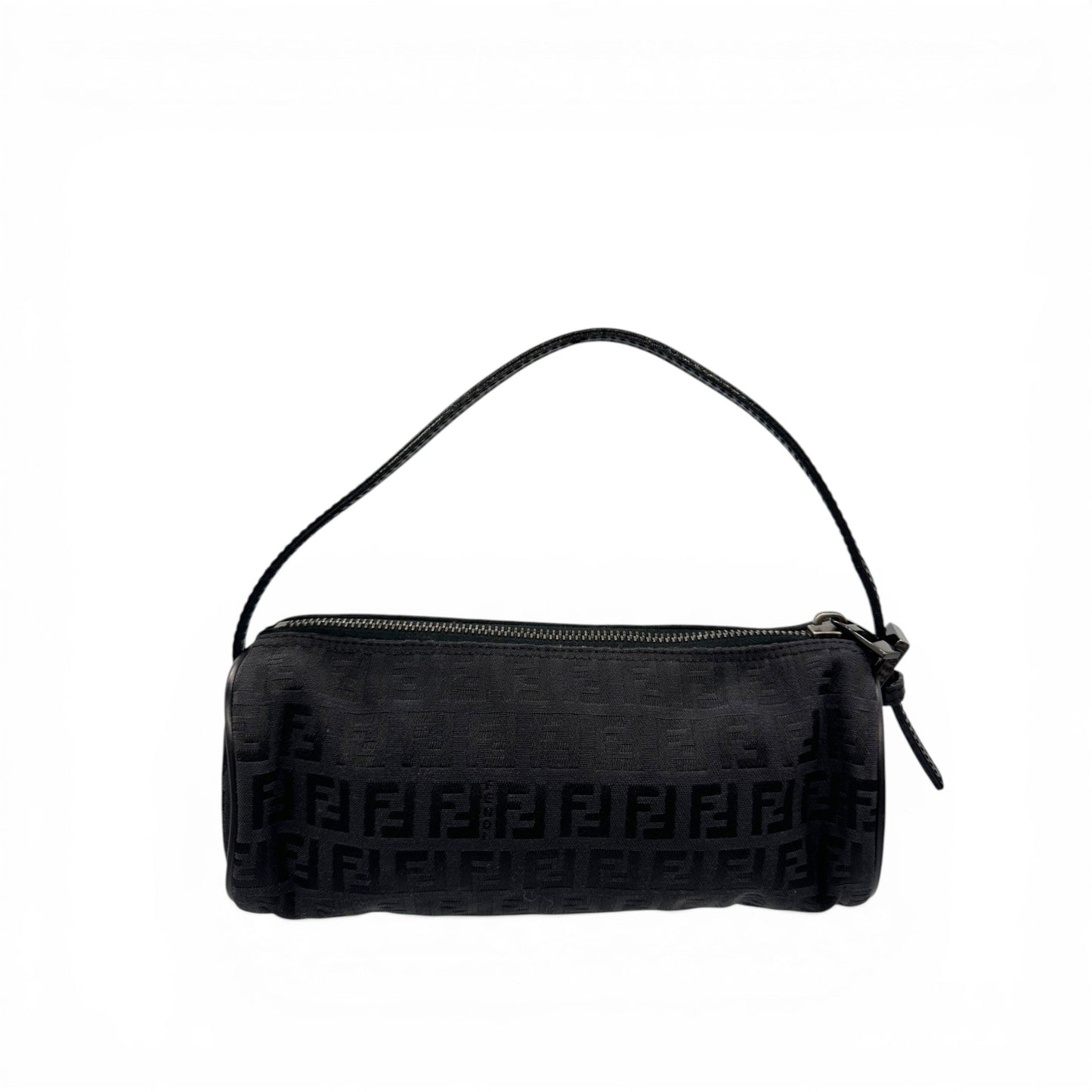 Vintage Fendi Zucchino Mini Barrel Handbag - Thanks it's Vintage