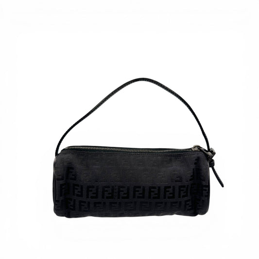 Vintage Fendi Zucchino Mini Barrel Handbag - Thanks it's Vintage