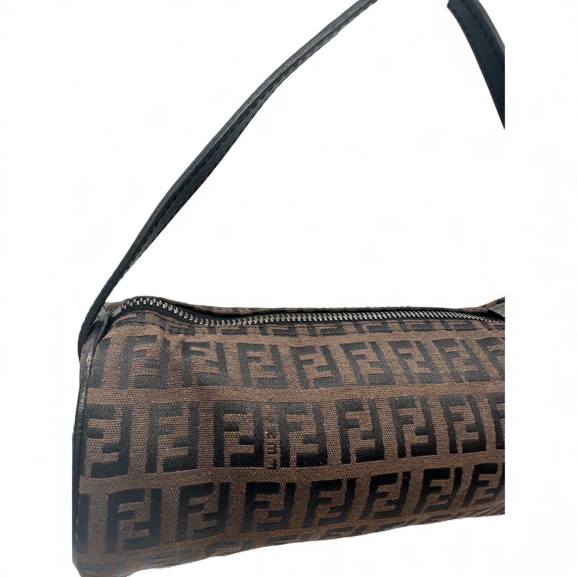 Vintage Fendi Zucchino Mini Barrel Handbag - Thanks it's Vintage