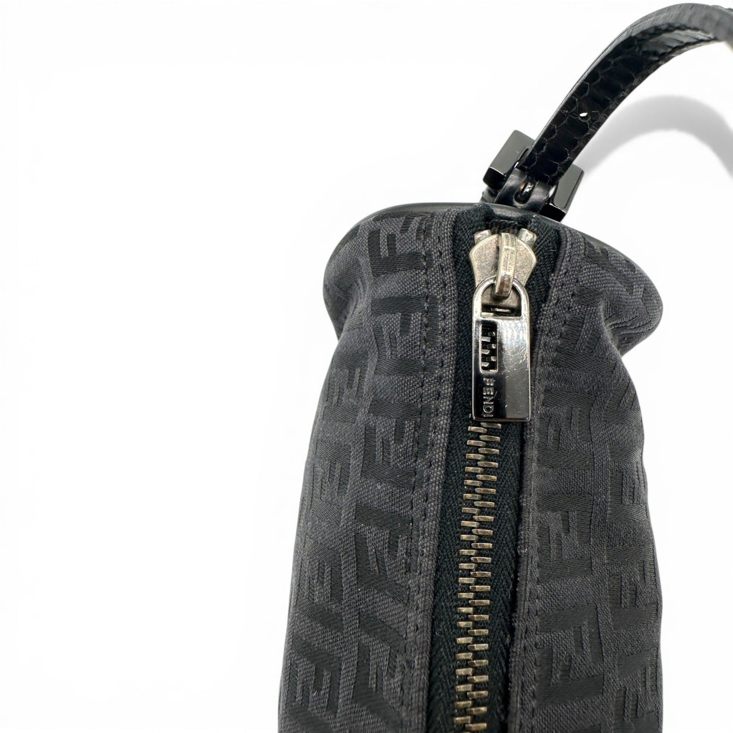 Vintage Fendi Zucchino Mini Barrel Handbag - Thanks it's Vintage