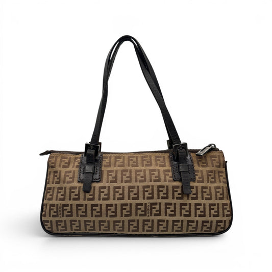 Vintage Fendi Zucchino Mini Shoulder Bag - Thanks it's Vintage