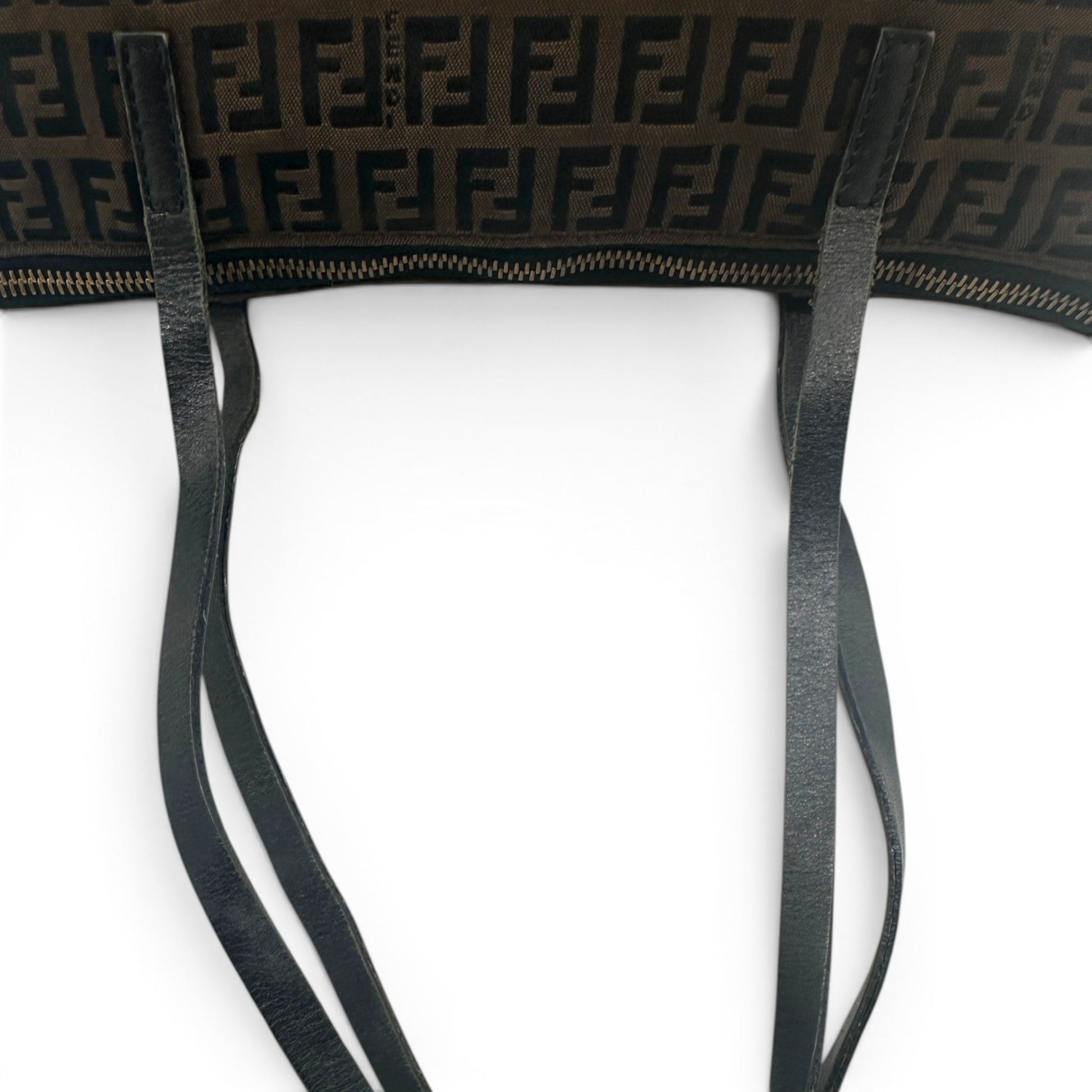 Vintage Fendi Zucchino Monogram Tote Shoulder Bag - Thanks it's Vintage