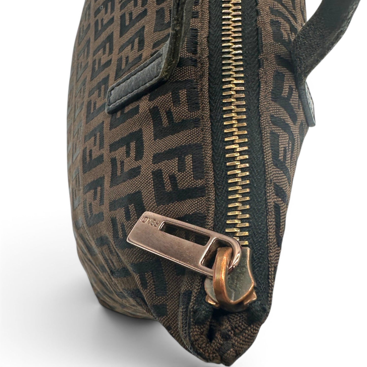 Vintage Fendi Zucchino Monogram Tote Shoulder Bag - Thanks it's Vintage