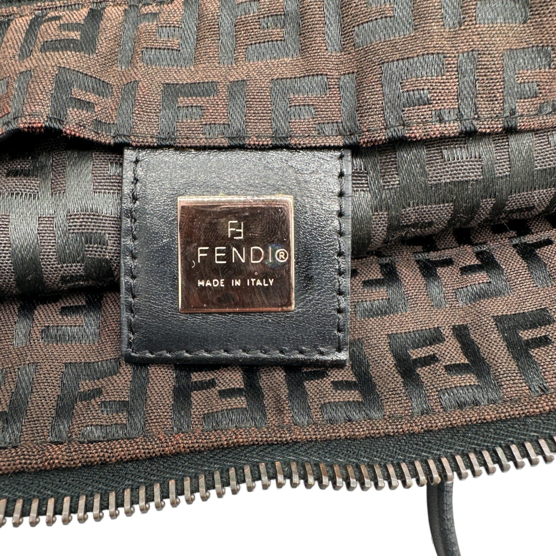 Vintage Fendi Zucchino Monogram Tote Shoulder Bag - Thanks it's Vintage