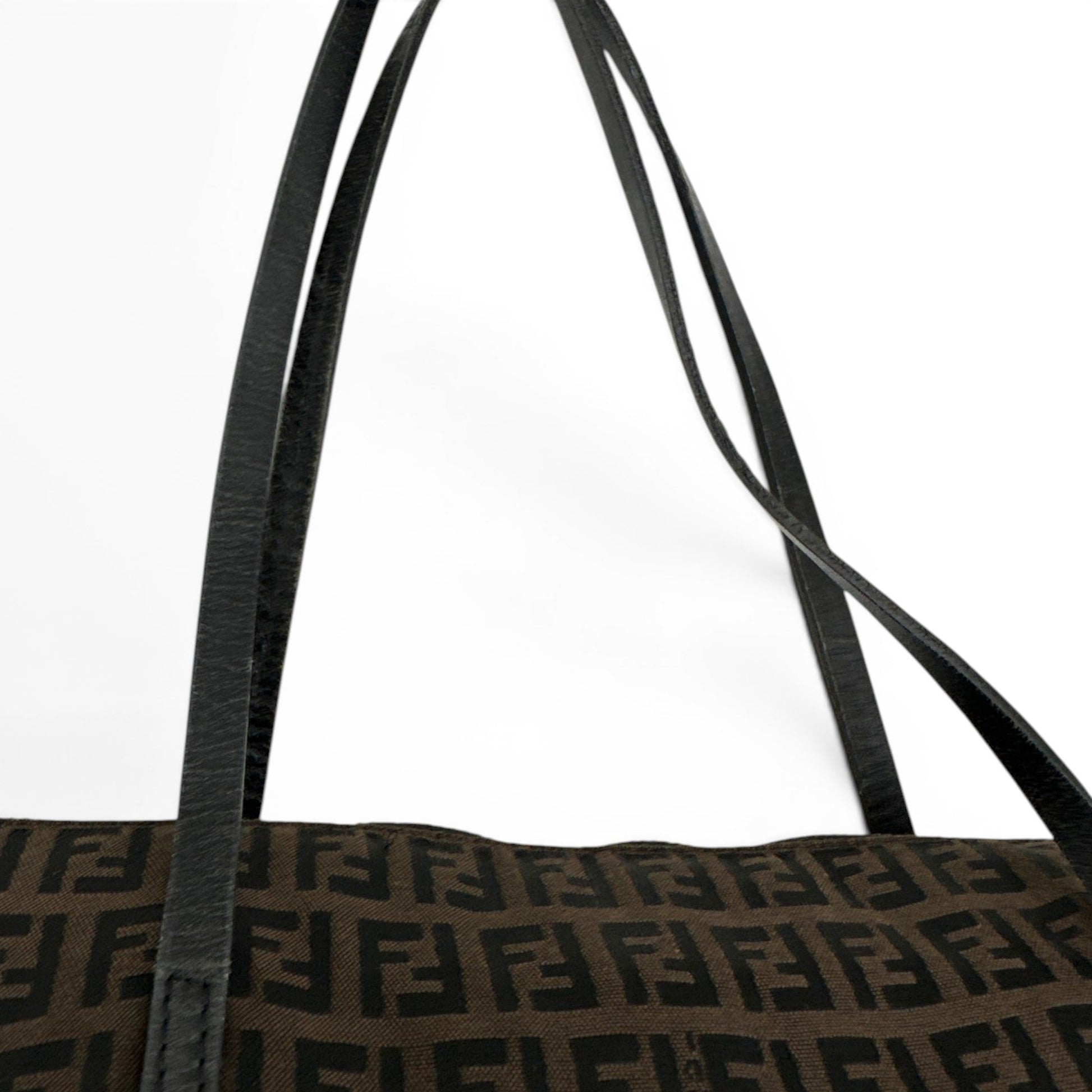 Vintage Fendi Zucchino Monogram Tote Shoulder Bag - Thanks it's Vintage