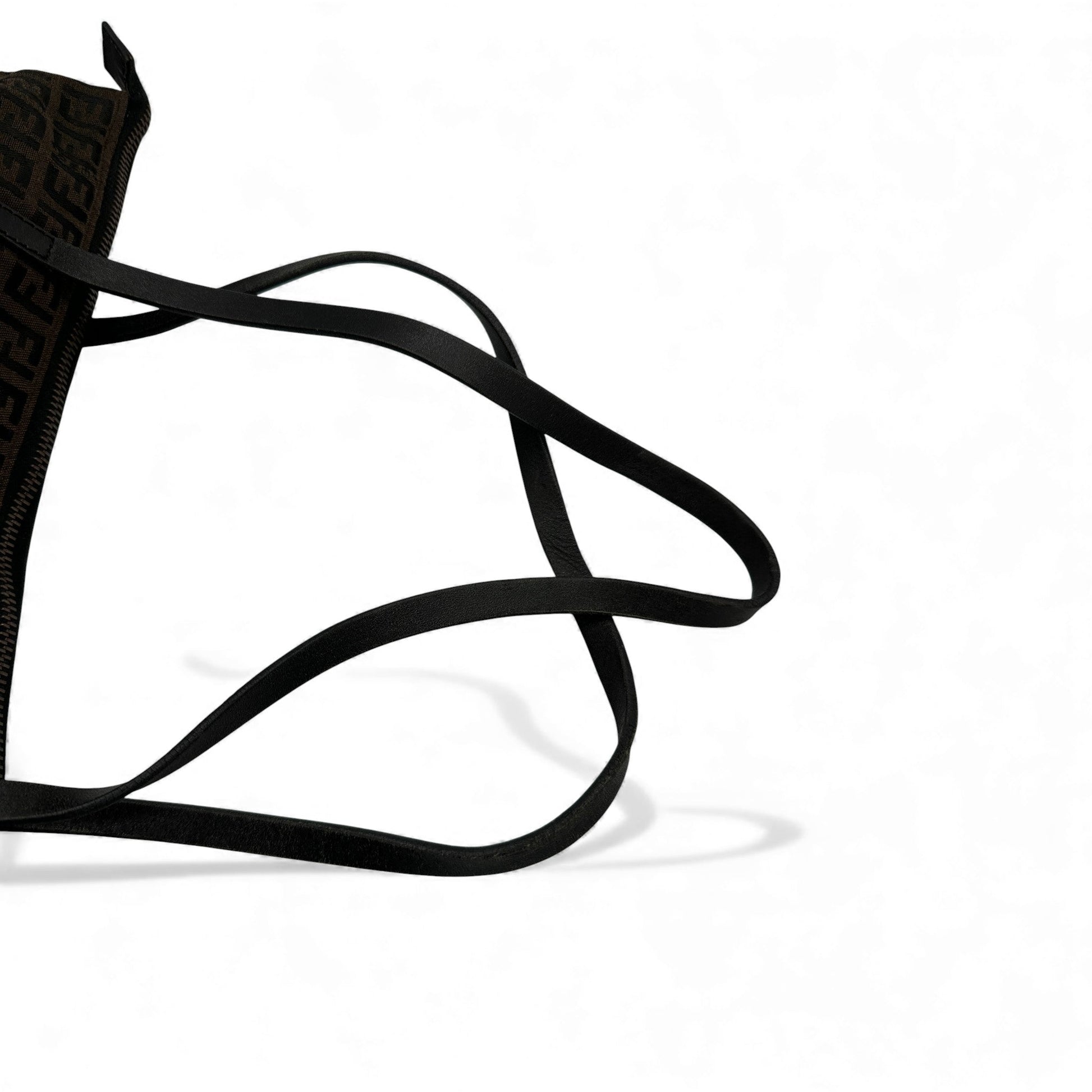 Vintage Fendi Zucchino Monogram Tote Shoulder Bag - Thanks it's Vintage