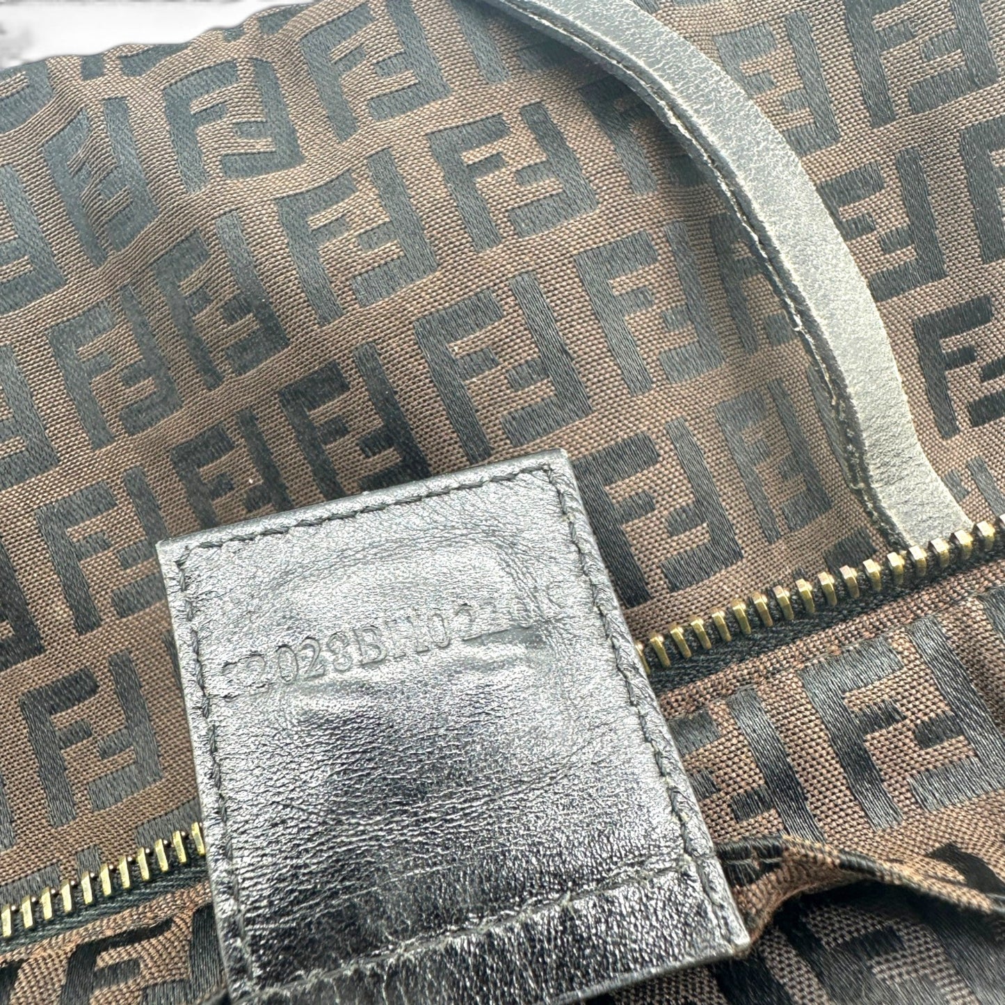 Vintage Fendi Zucchino Monogram Tote Shoulder Bag - Thanks it's Vintage