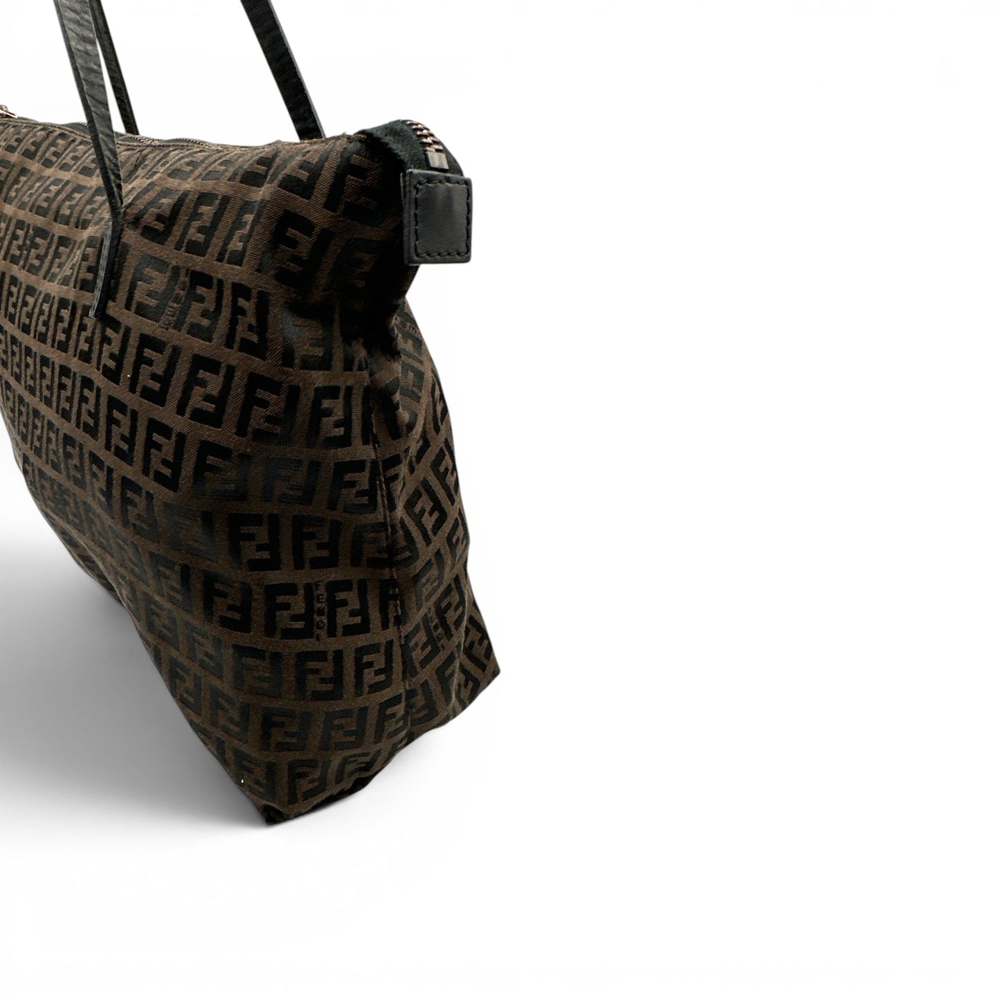 Vintage Fendi Zucchino Monogram Tote Shoulder Bag - Thanks it's Vintage