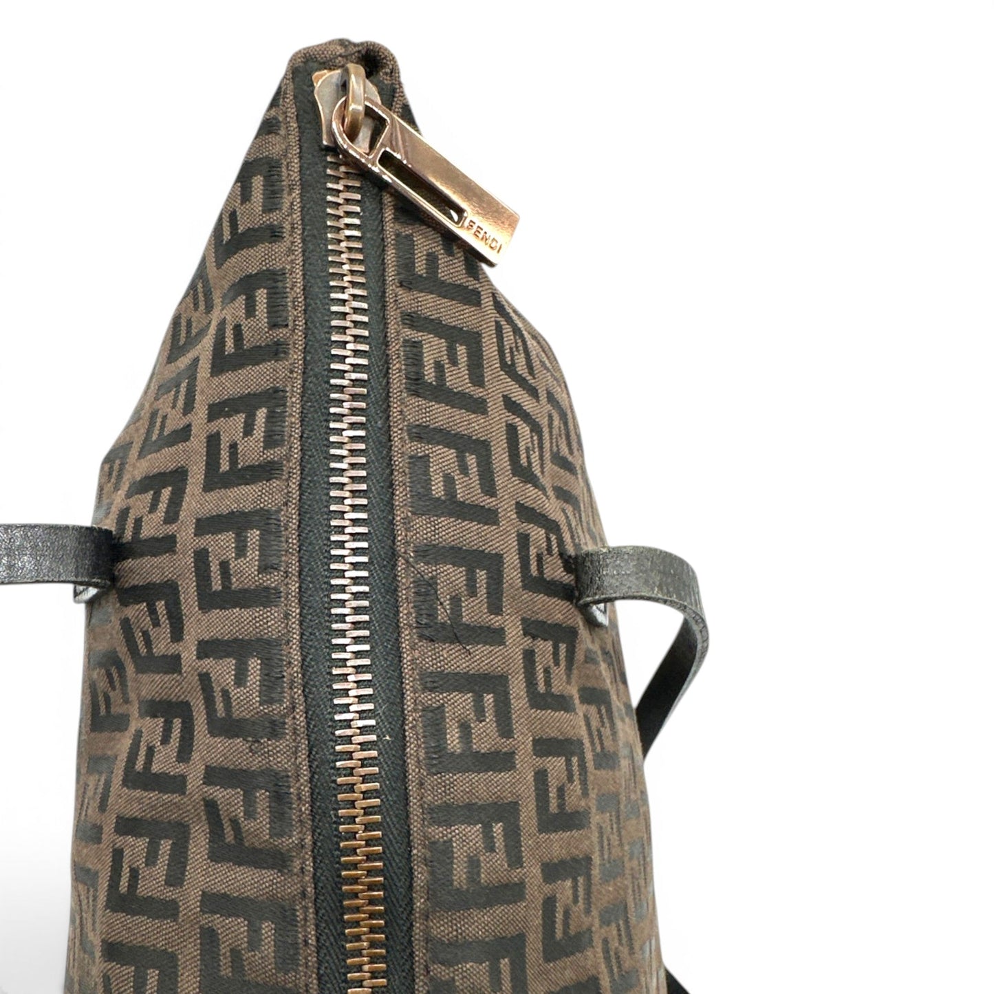 Vintage Fendi Zucchino Monogram Tote Shoulder Bag - Thanks it's Vintage