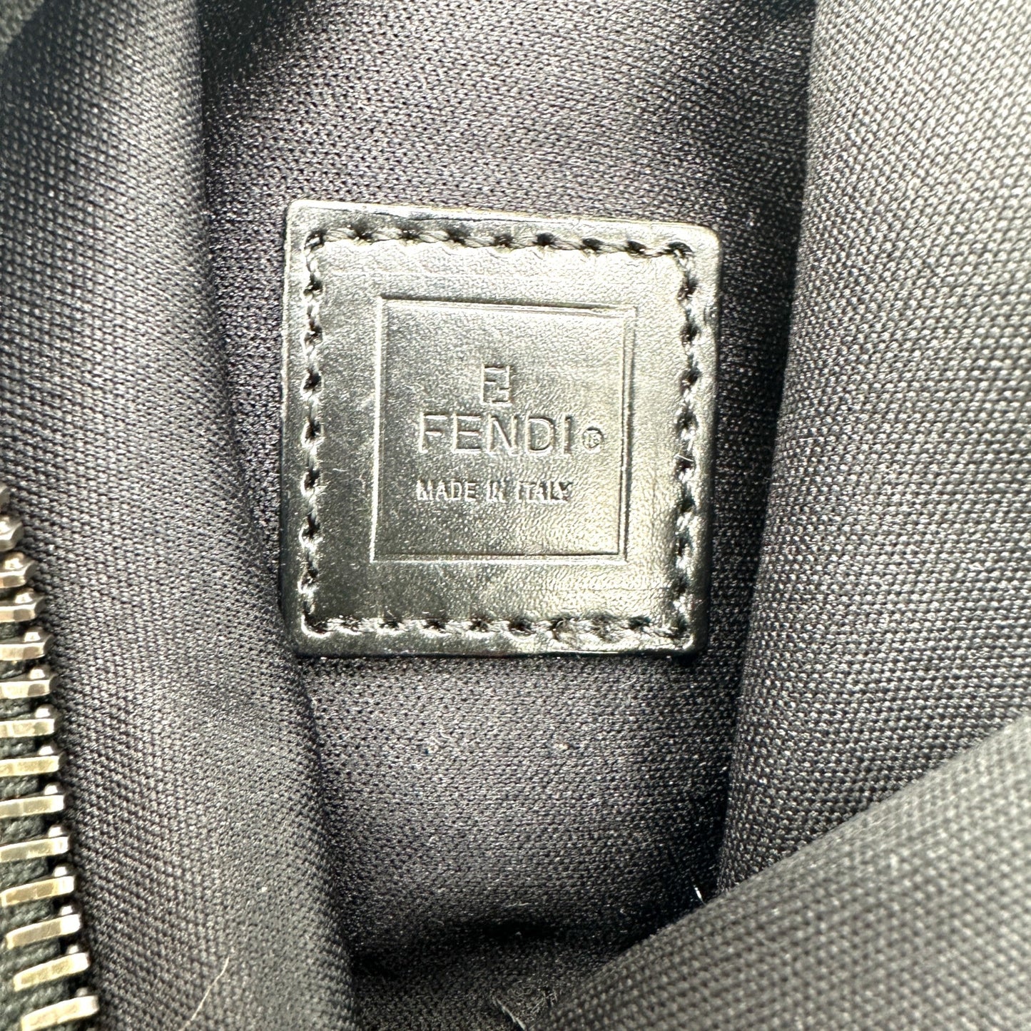 Vintage Fendi Zucchino Pochette Barrel handbag - Thanks it's Vintage