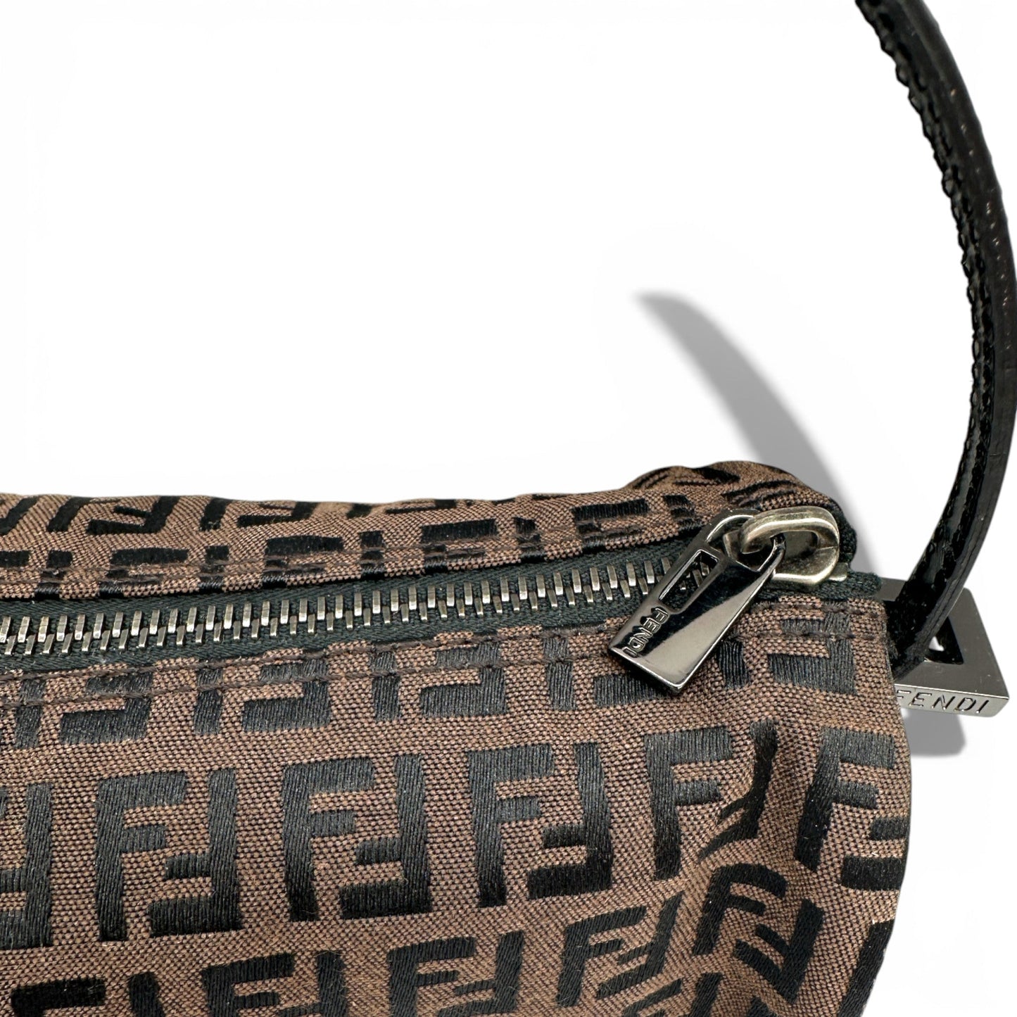 Vintage Fendi Zucchino Pochette Barrel handbag - Thanks it's Vintage