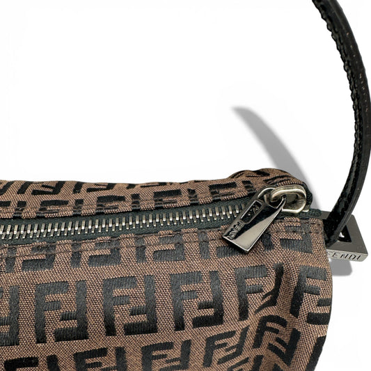 Vintage Fendi Zucchino Pochette Barrel handbag - Thanks it's Vintage