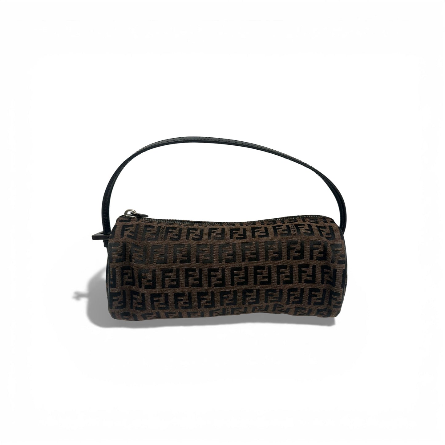 Vintage Fendi Zucchino Pochette Barrel handbag - Thanks it's Vintage