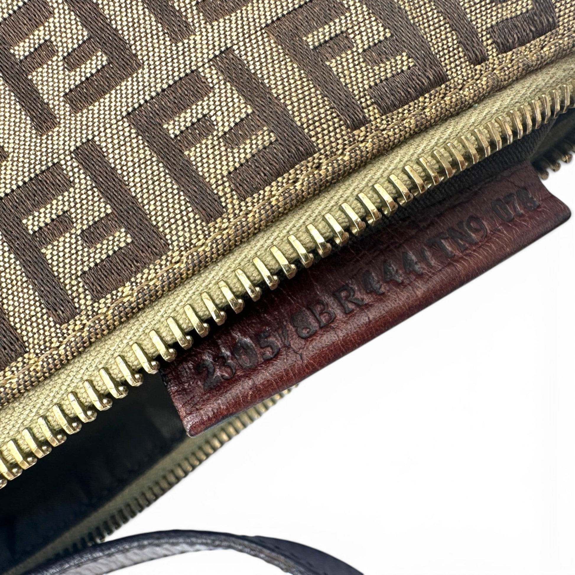 Vintage Fendi Zucchino Pochette Shoulder Bag - Thanks it's Vintage