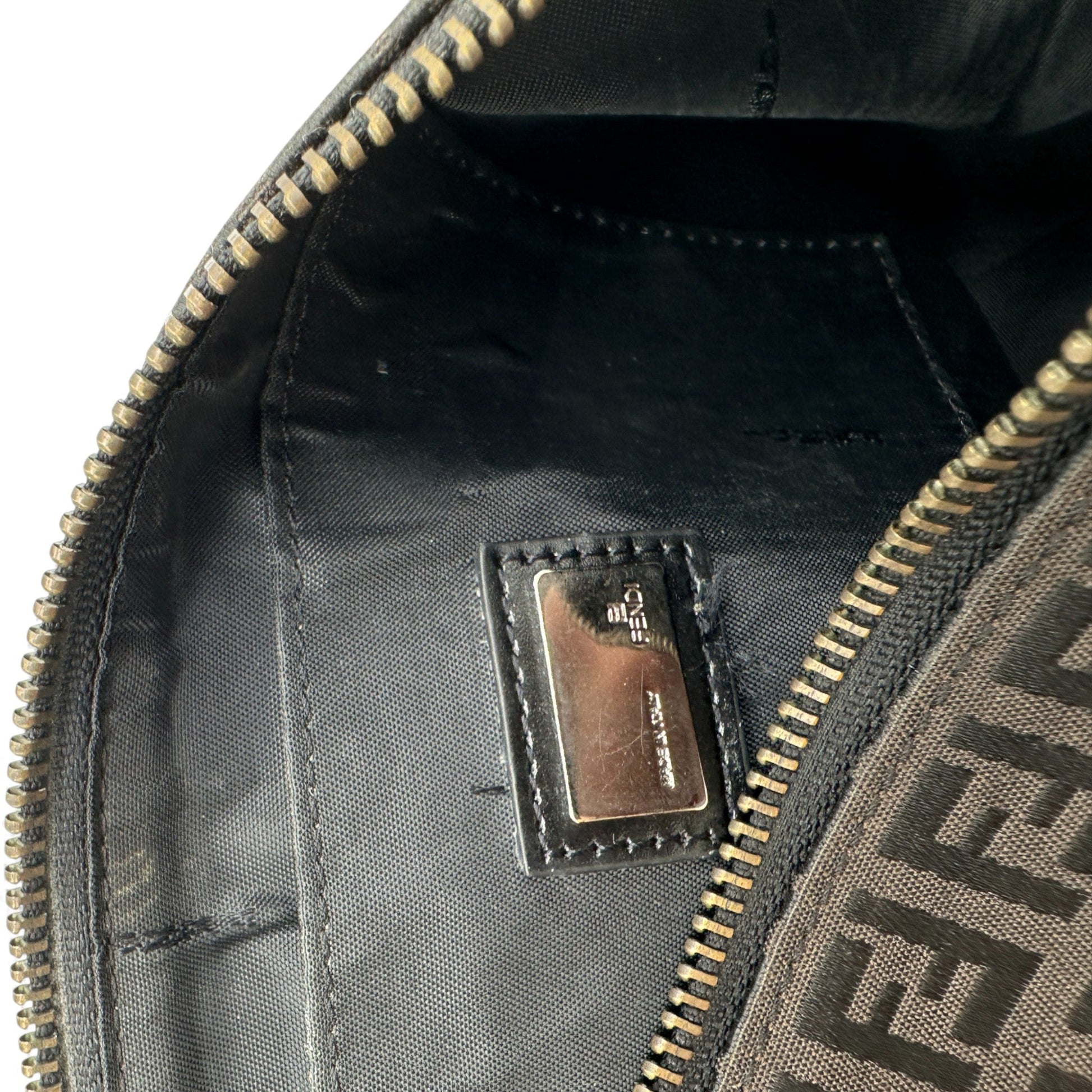 Vintage Fendi Zucchino Pochette Shoulder Bag - Thanks it's Vintage