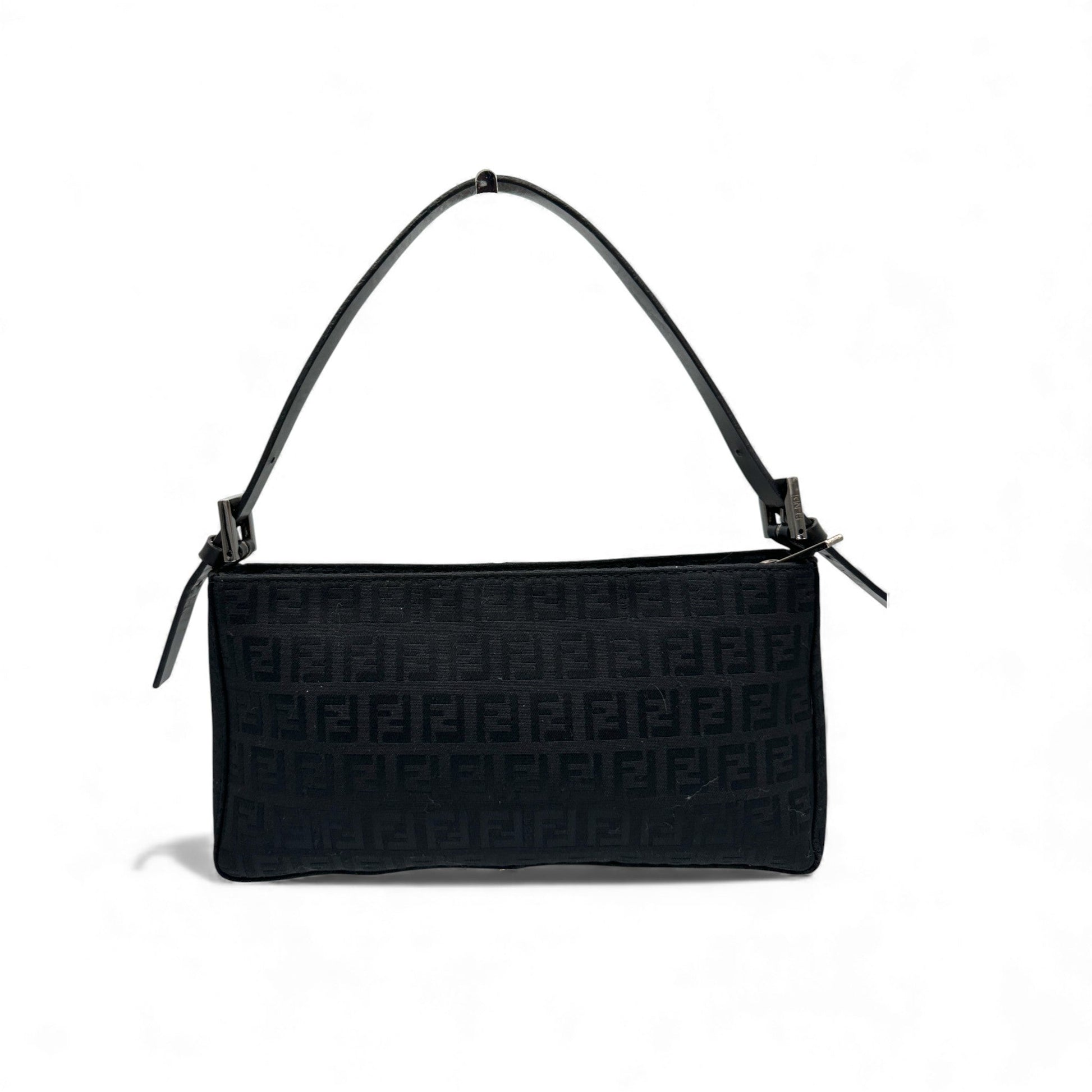 Vintage Fendi Zucchino Pochette Shoulder Bag - Thanks it's Vintage