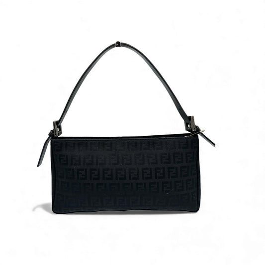 Vintage Fendi Zucchino Pochette Shoulder Bag - Thanks it's Vintage