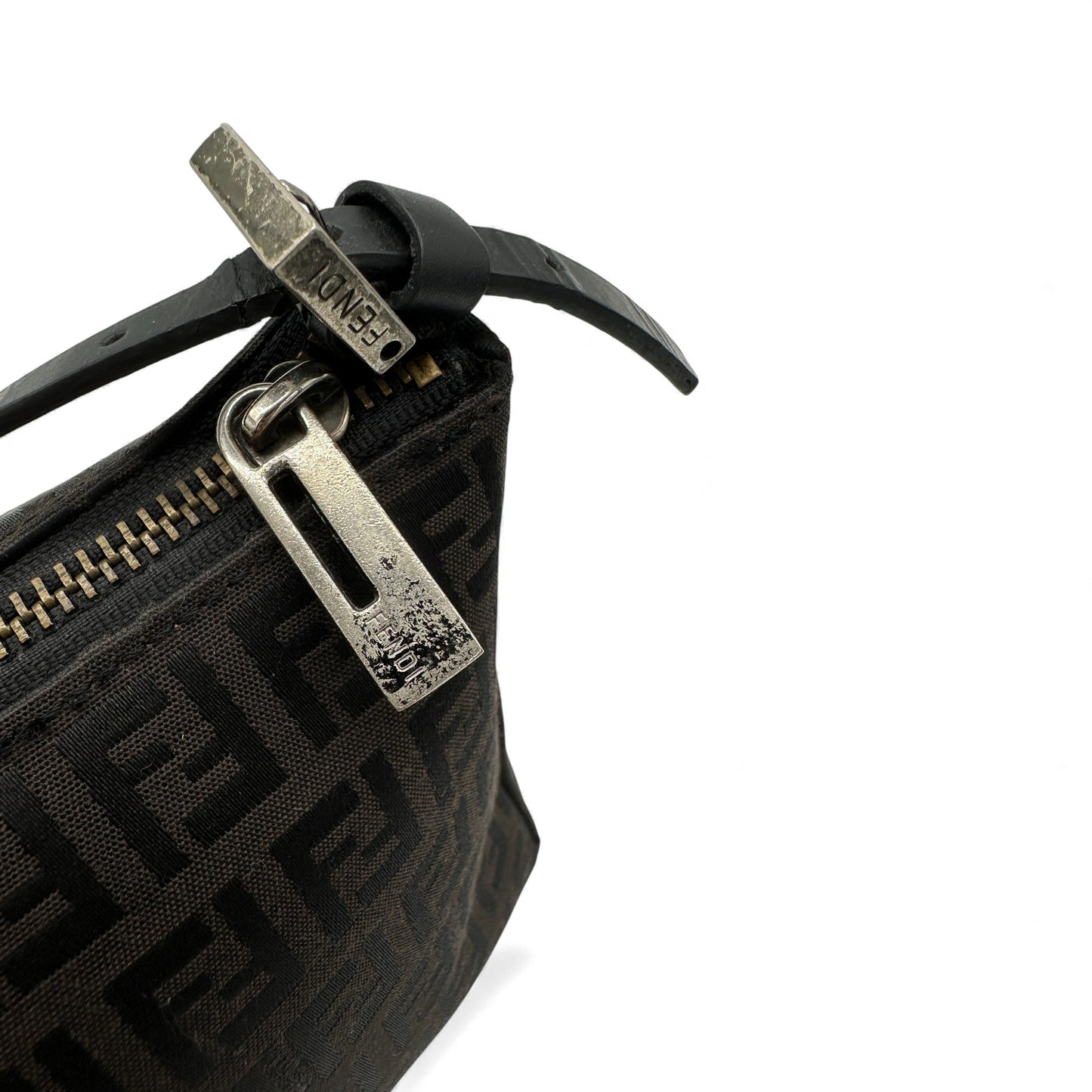 Vintage Fendi Zucchino Pochette Shoulder Bag - Thanks it's Vintage