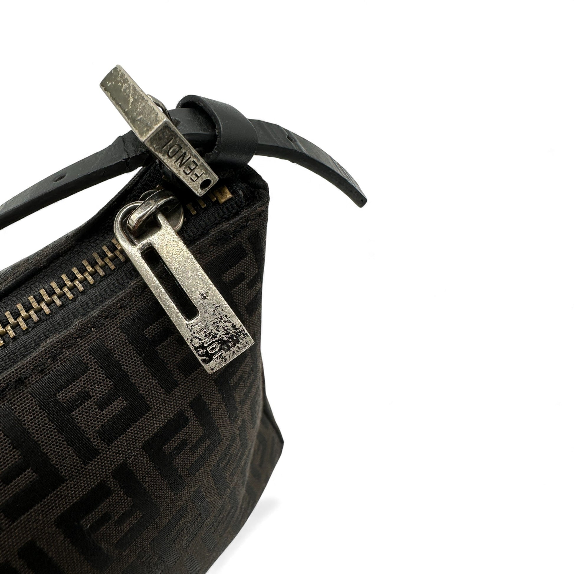 Vintage Fendi Zucchino Pochette Shoulder Bag - Thanks it's Vintage