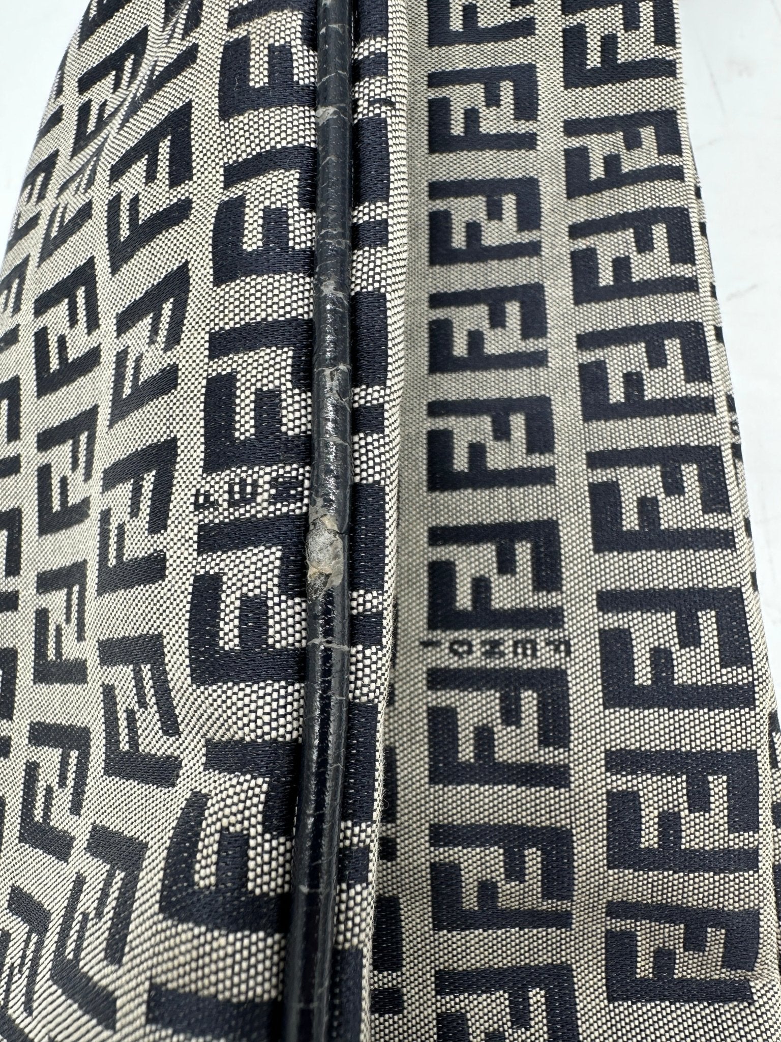 Vintage Fendi Zucchino Pochette Shoulder Bag - Thanks it's Vintage