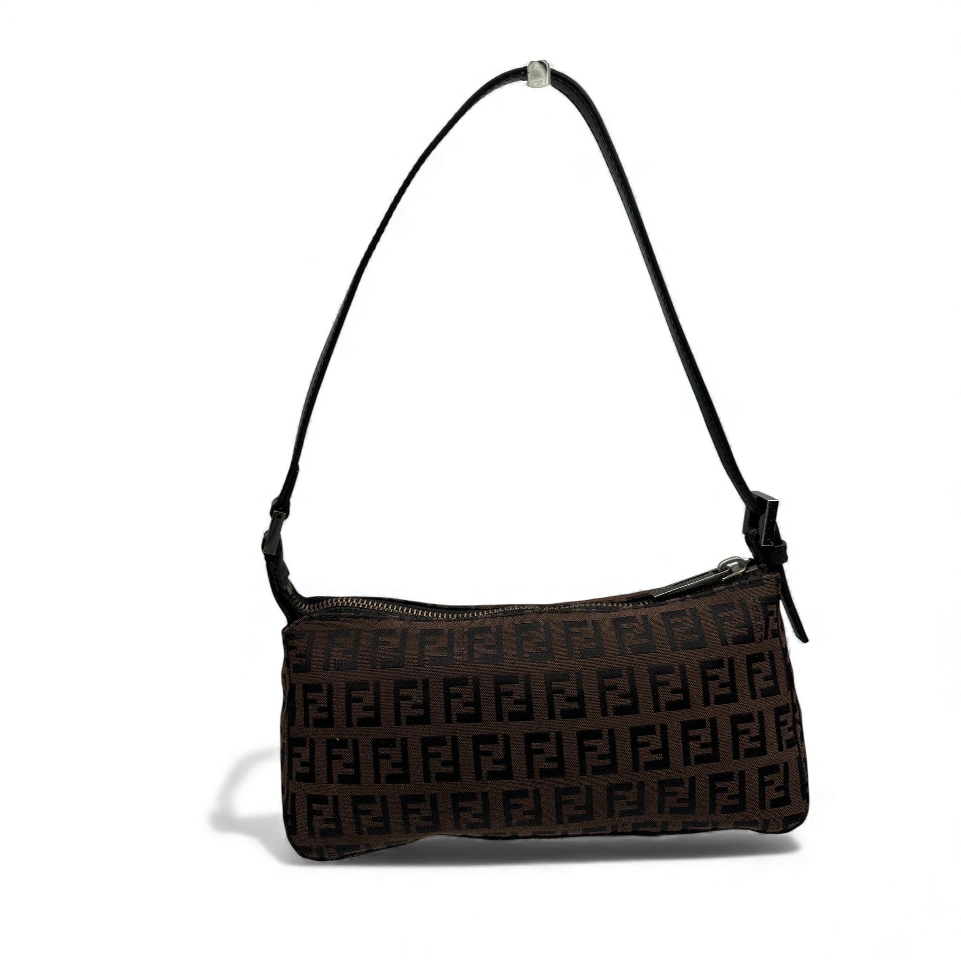 Vintage Fendi Zucchino Pochette Shoulder Bag - Thanks it's Vintage