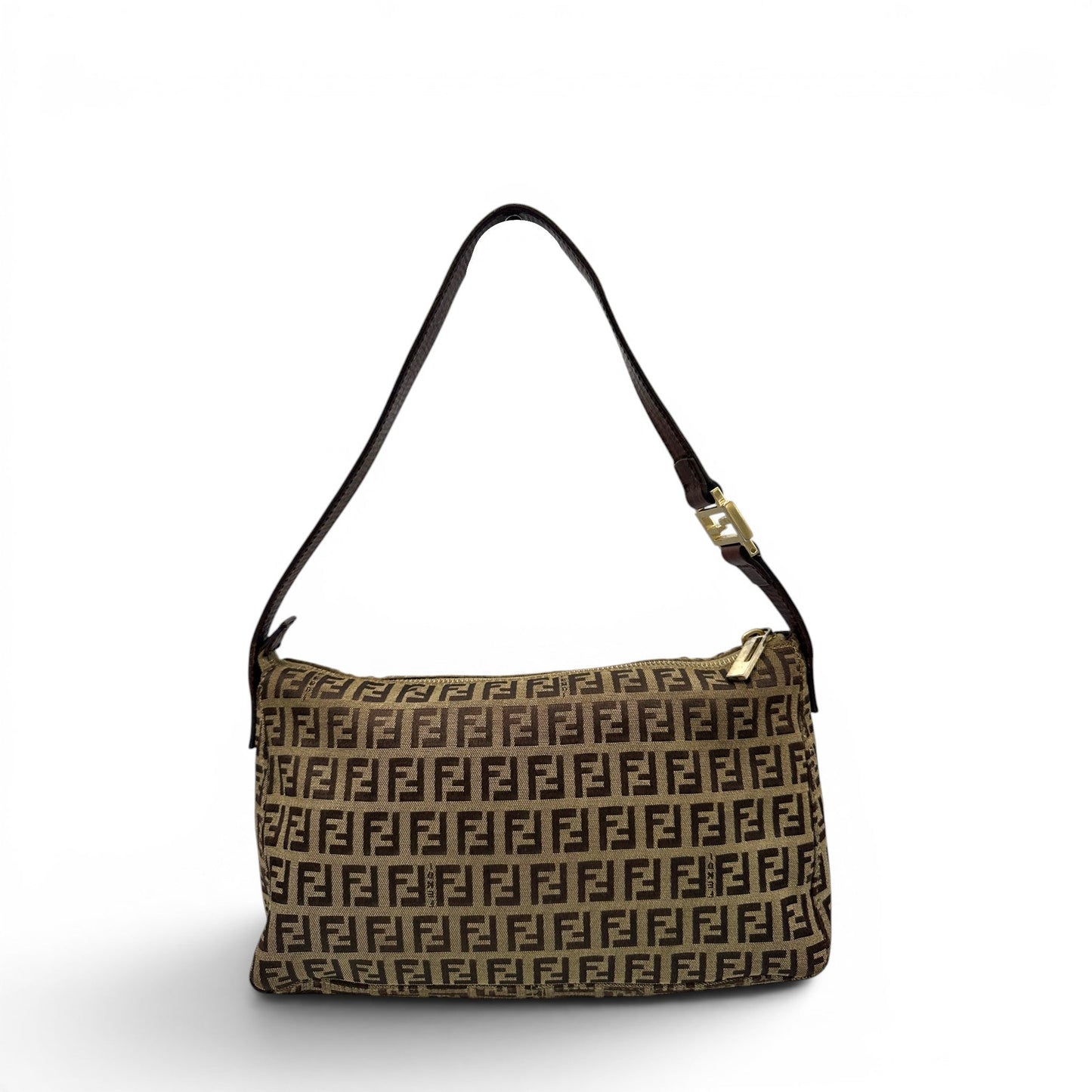 Vintage Fendi Zucchino Pochette Shoulder Bag - Thanks it's Vintage