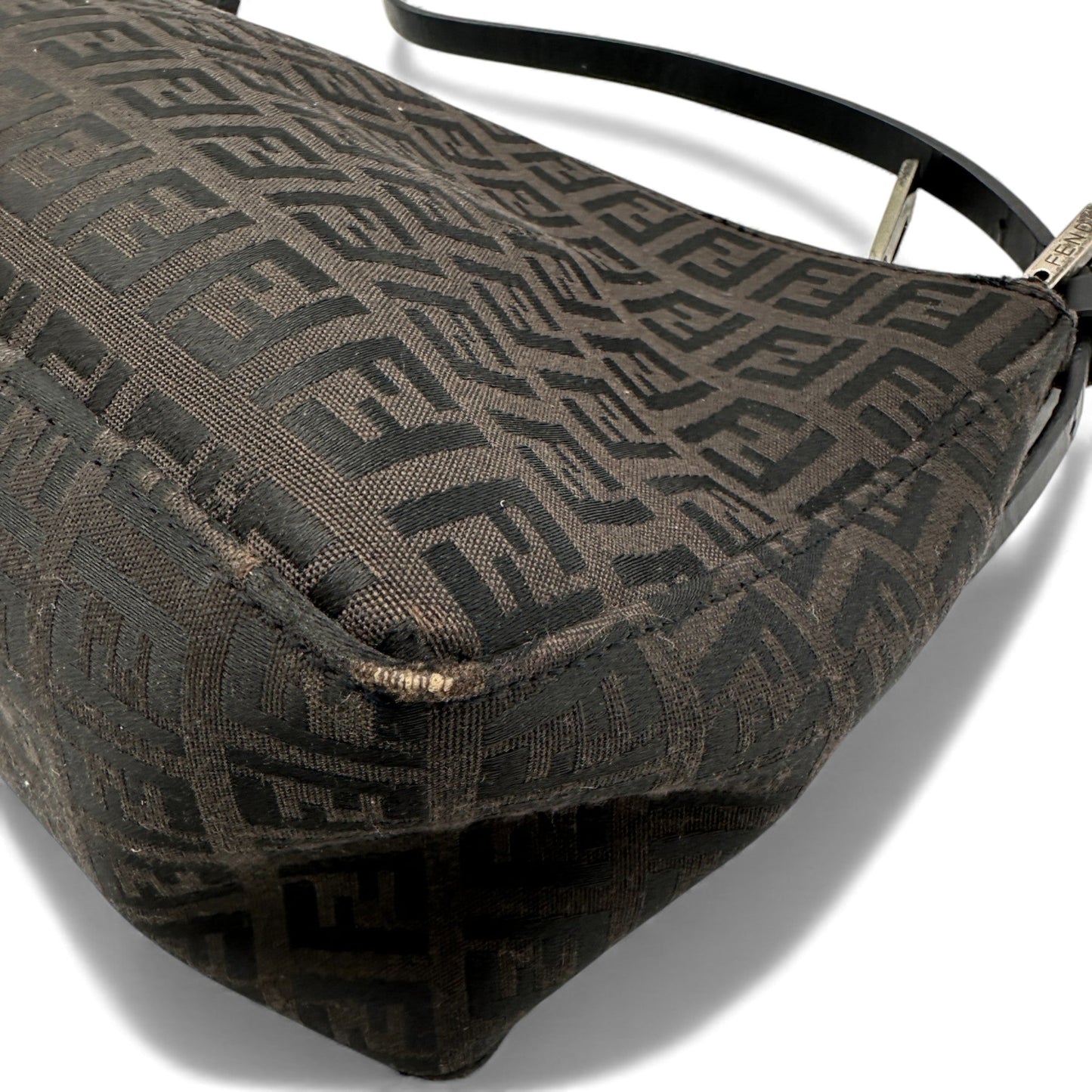 Vintage Fendi Zucchino Pochette Shoulder Bag - Thanks it's Vintage