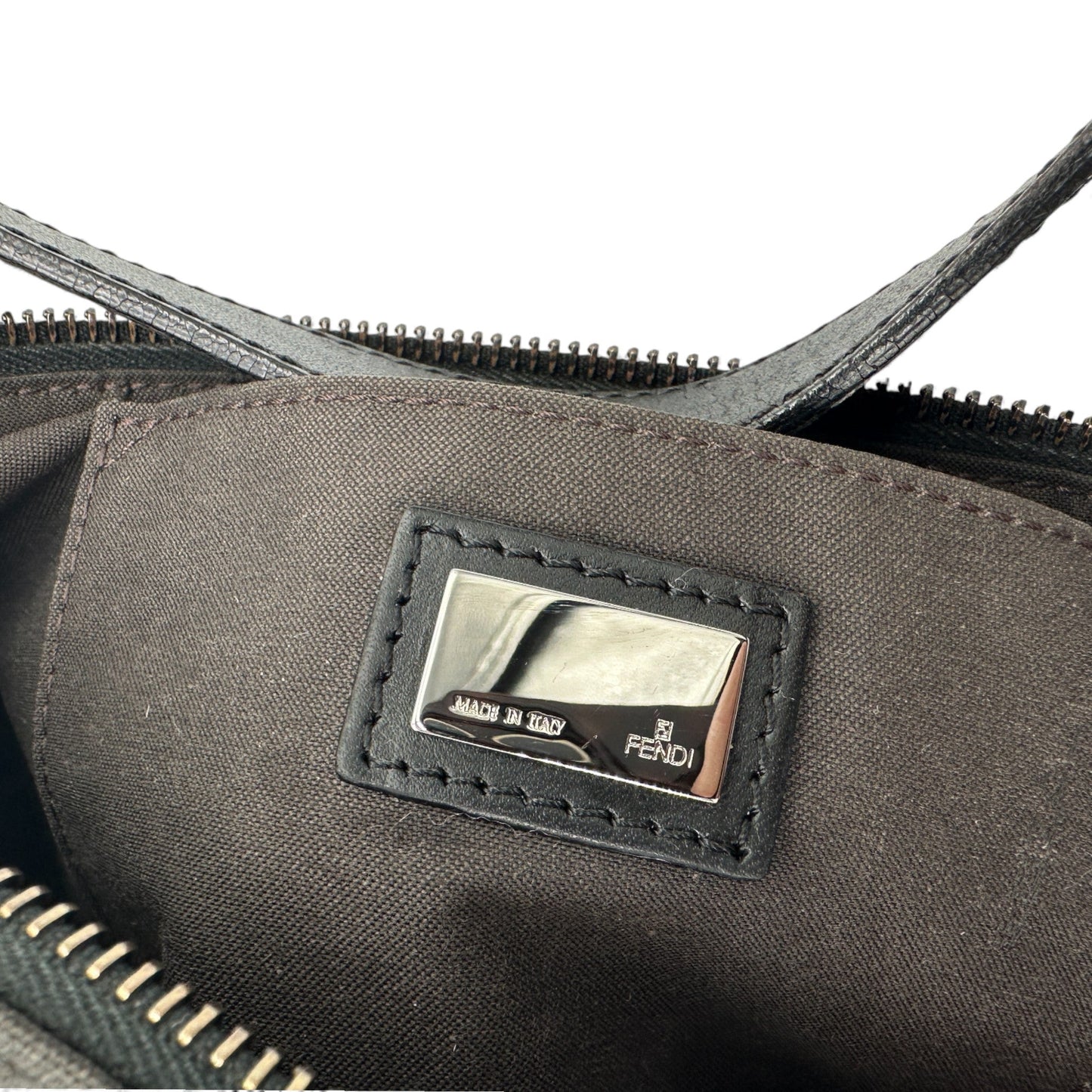 Vintage Fendi Zucchino Pochette Shoulder Bag - Thanks it's Vintage