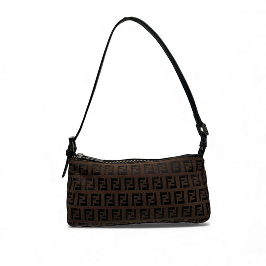 Vintage Fendi Zucchino Pochette Shoulder Bag - Thanks it's Vintage