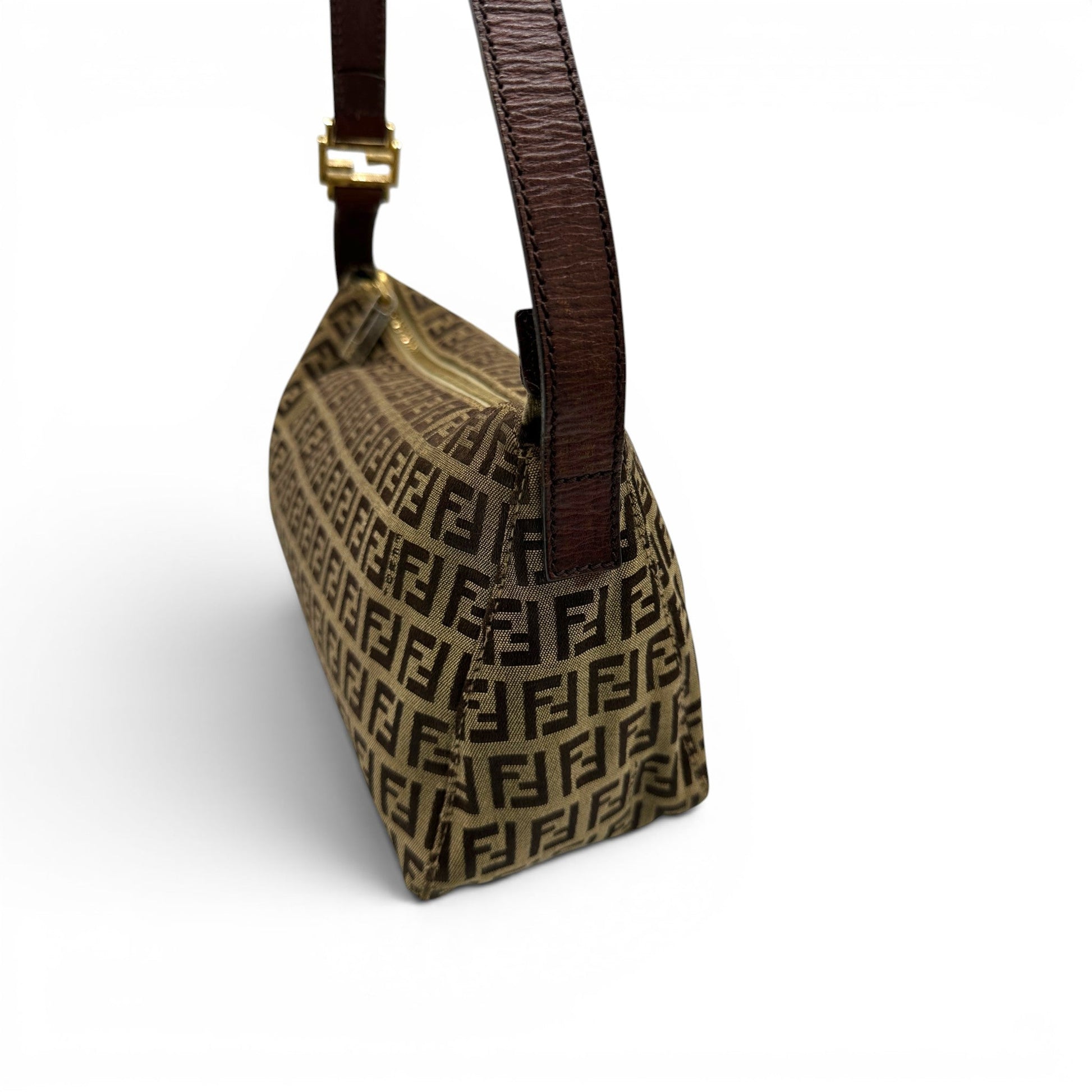Vintage Fendi Zucchino Pochette Shoulder Bag - Thanks it's Vintage