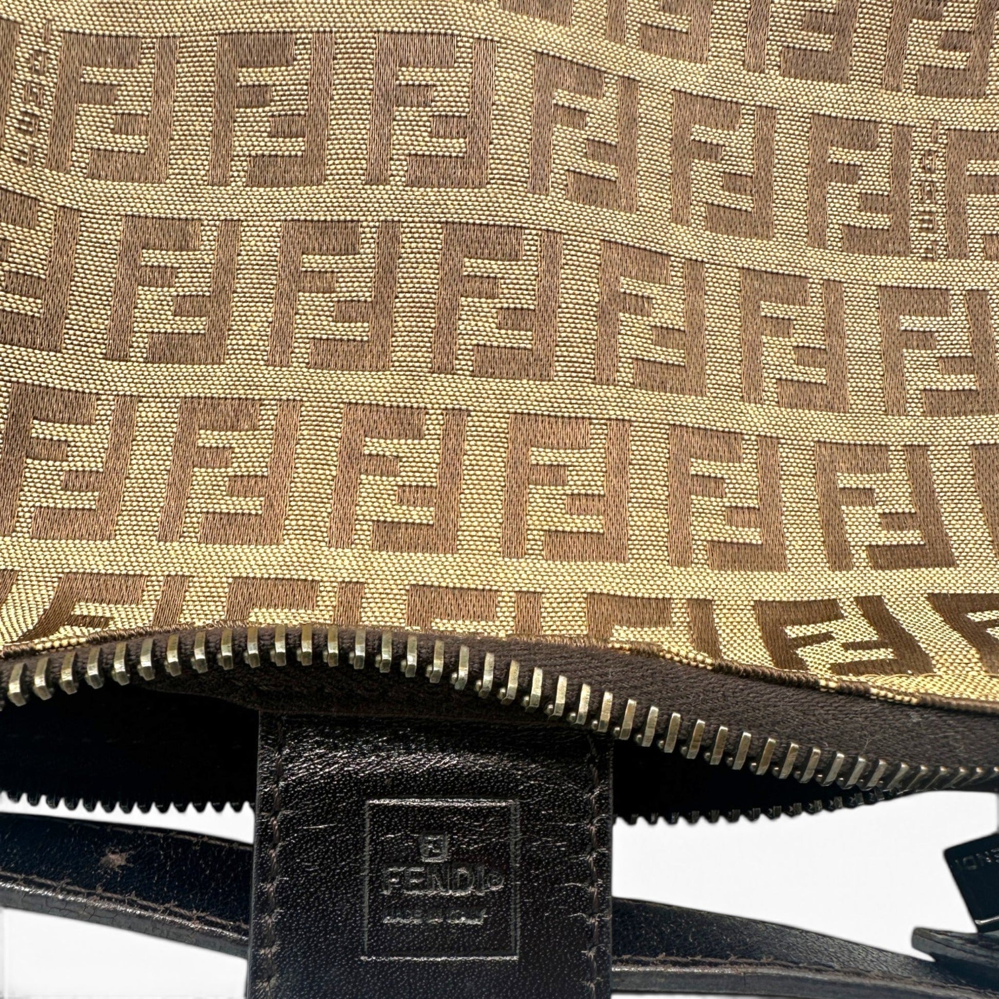 Vintage Fendi Zucchino Pouch Handbag - Thanks it's Vintage