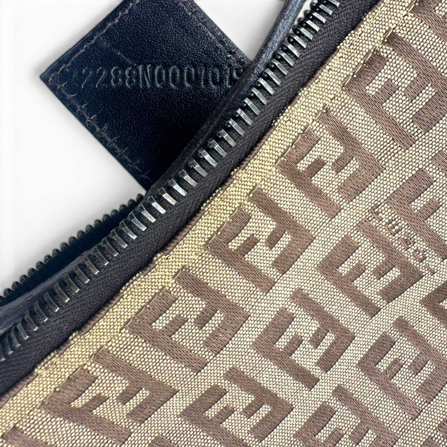 Vintage Fendi Zucchino Pouch Handbag - Thanks it's Vintage