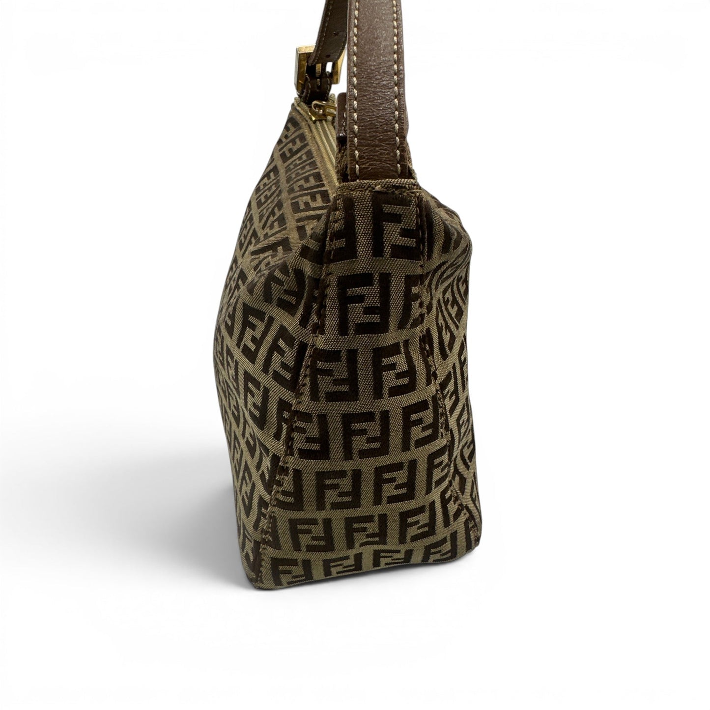 Vintage Fendi Zucchino Pouch Handbag - Thanks it's Vintage