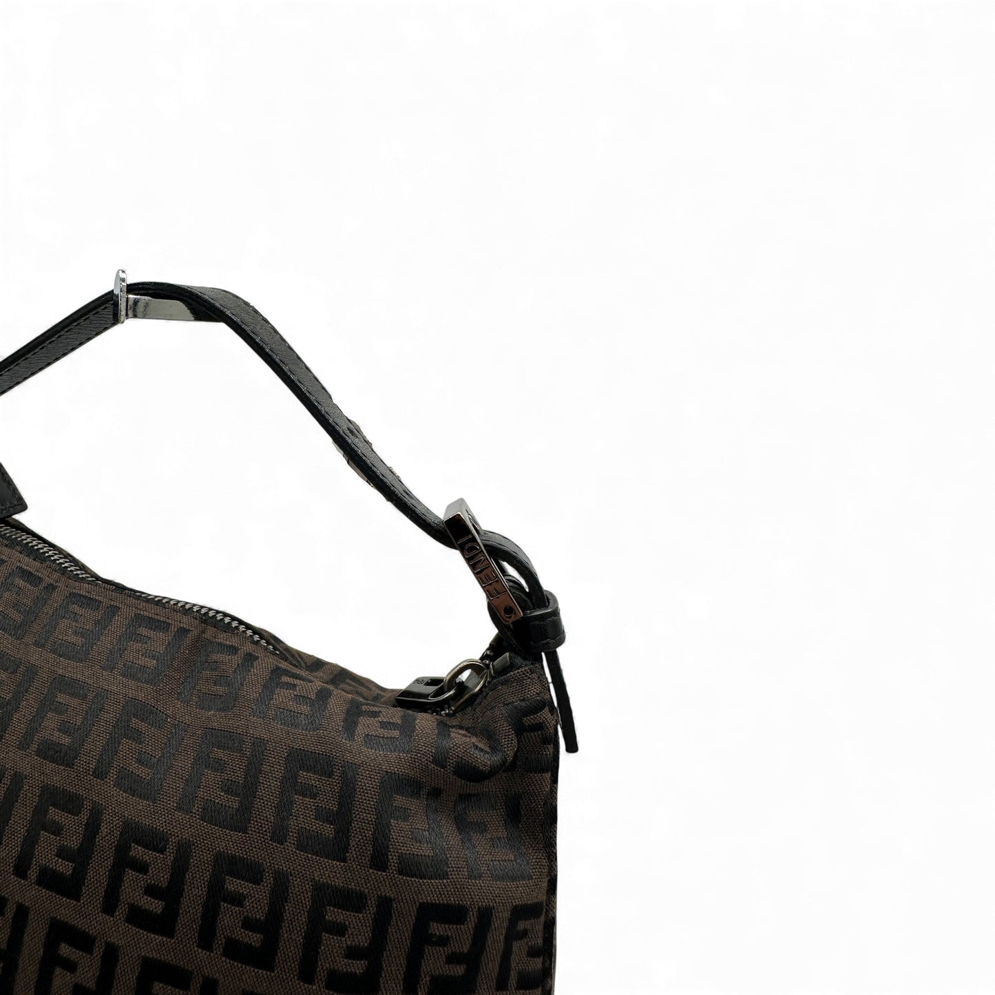 Vintage Fendi Zucchino Pouch Handbag - Thanks it's Vintage