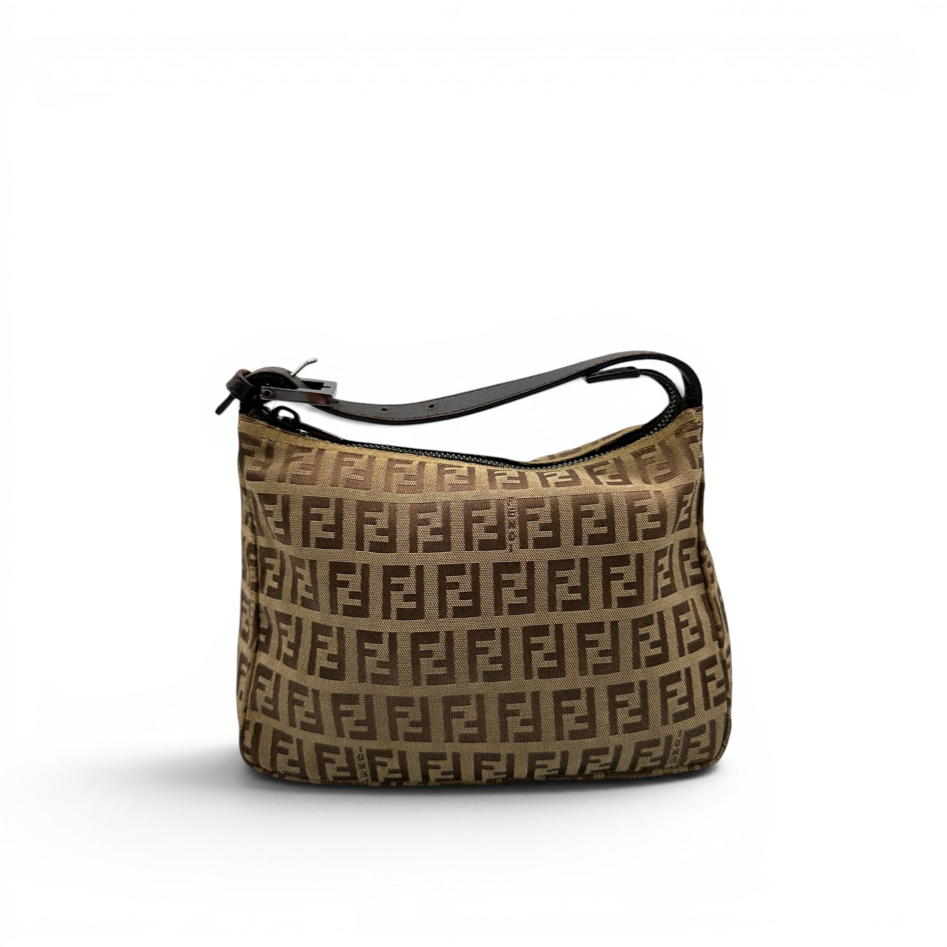 Vintage Fendi Zucchino Pouch Handbag - Thanks it's Vintage