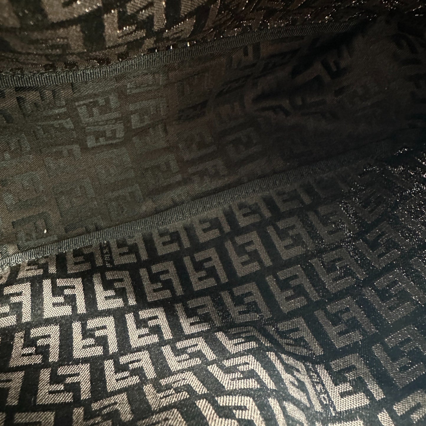 Vintage Fendi Zucchino Pouch Handbag - Thanks it's Vintage