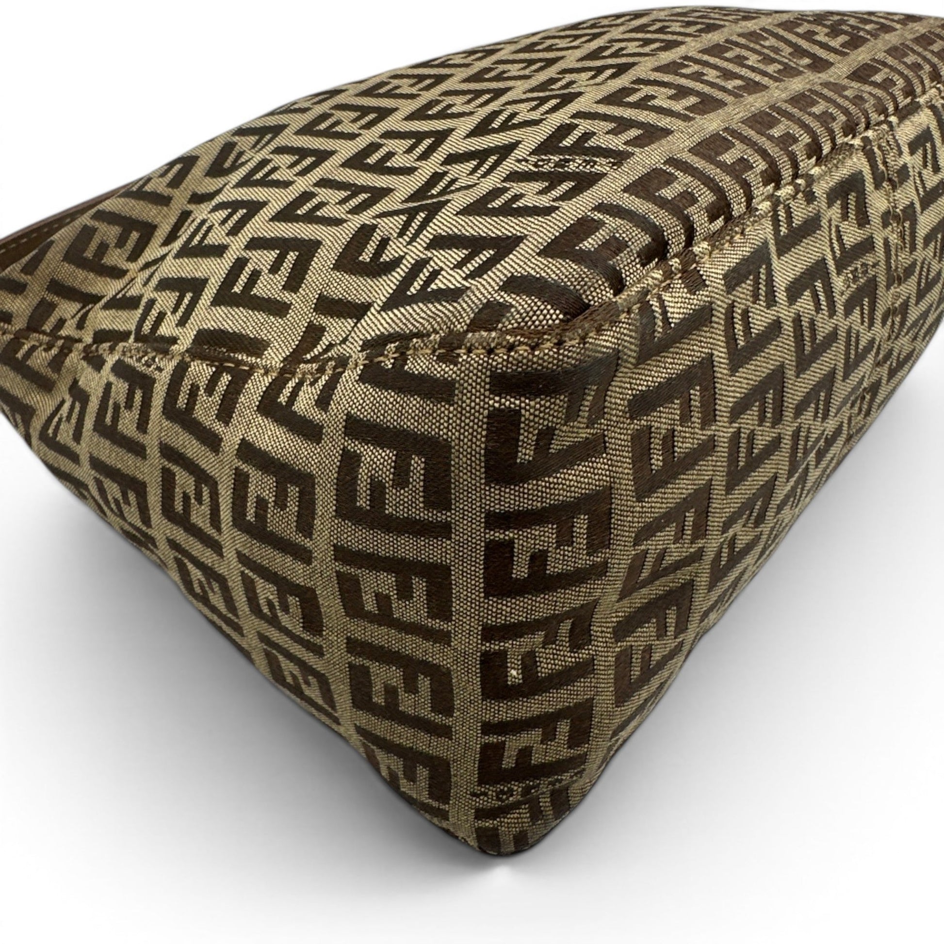 Vintage Fendi Zucchino Pouch Handbag - Thanks it's Vintage